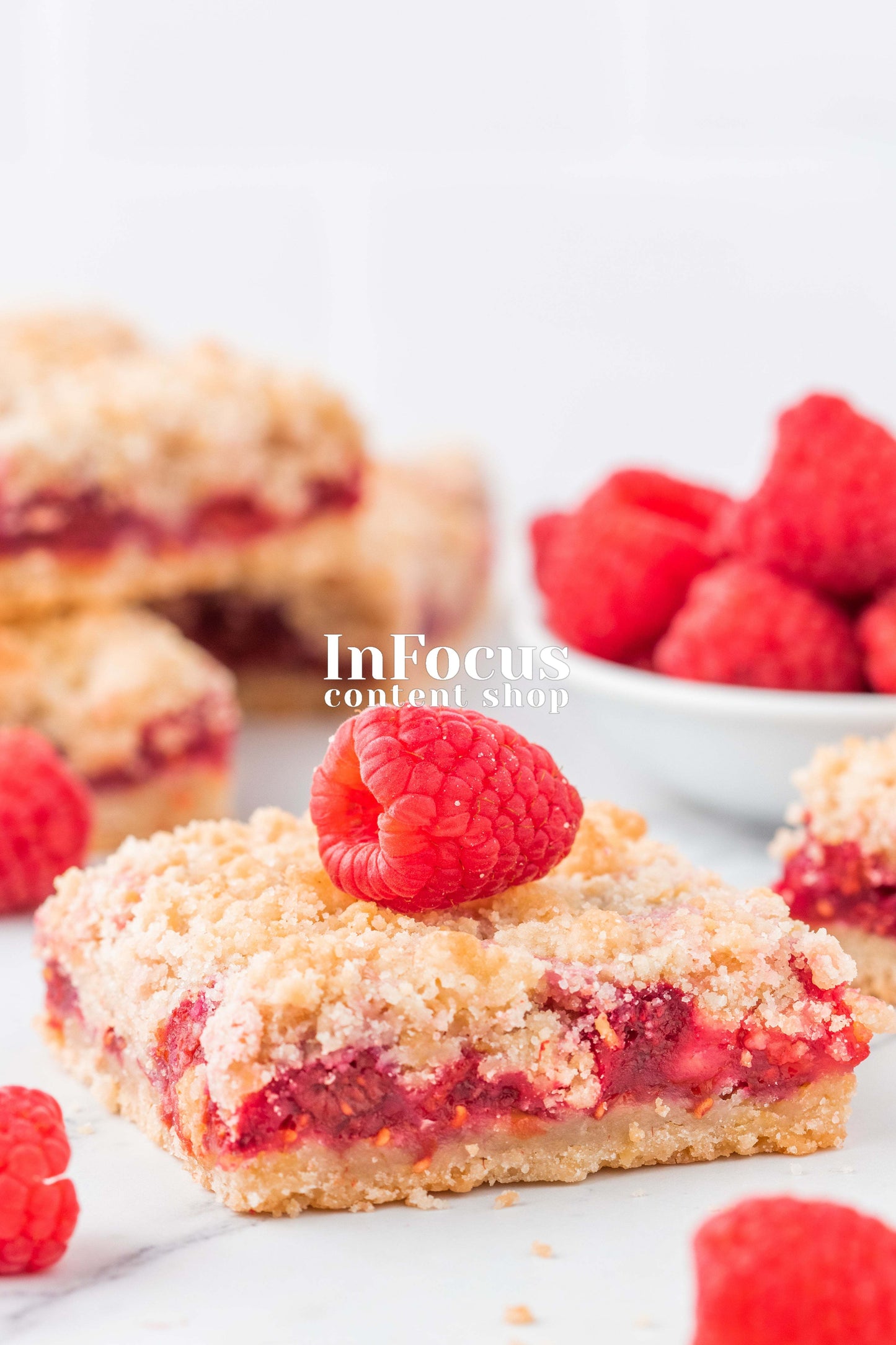 Raspberry Crumble Bars- Exclusive