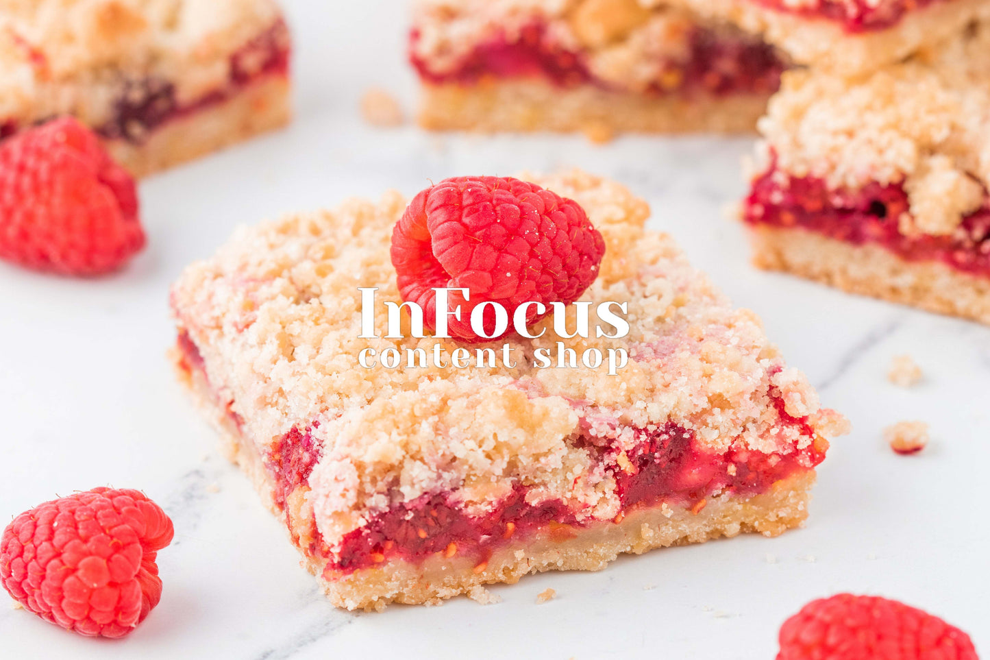 Raspberry Crumble Bars- Exclusive