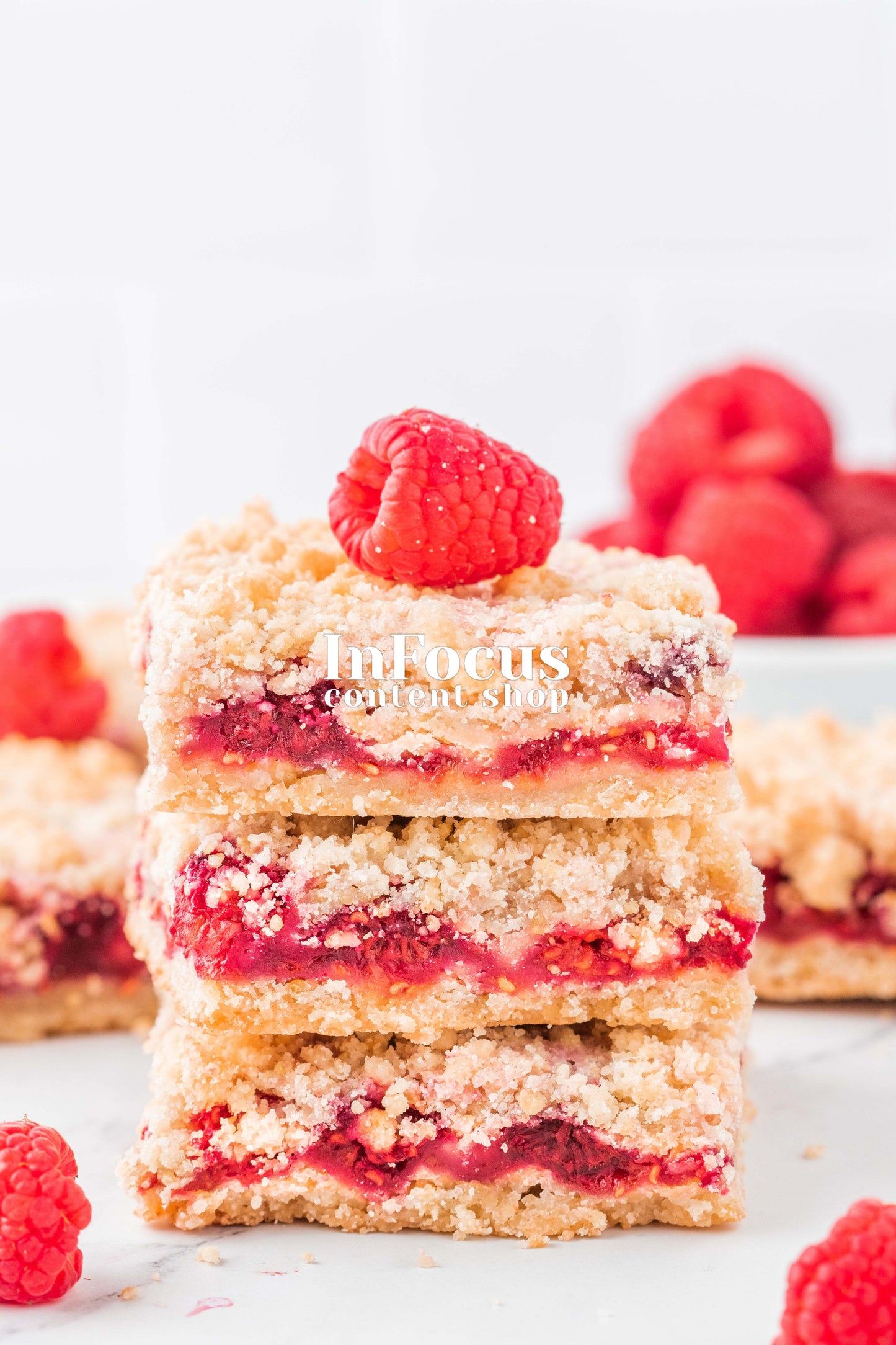 Raspberry Crumble Bars- Exclusive