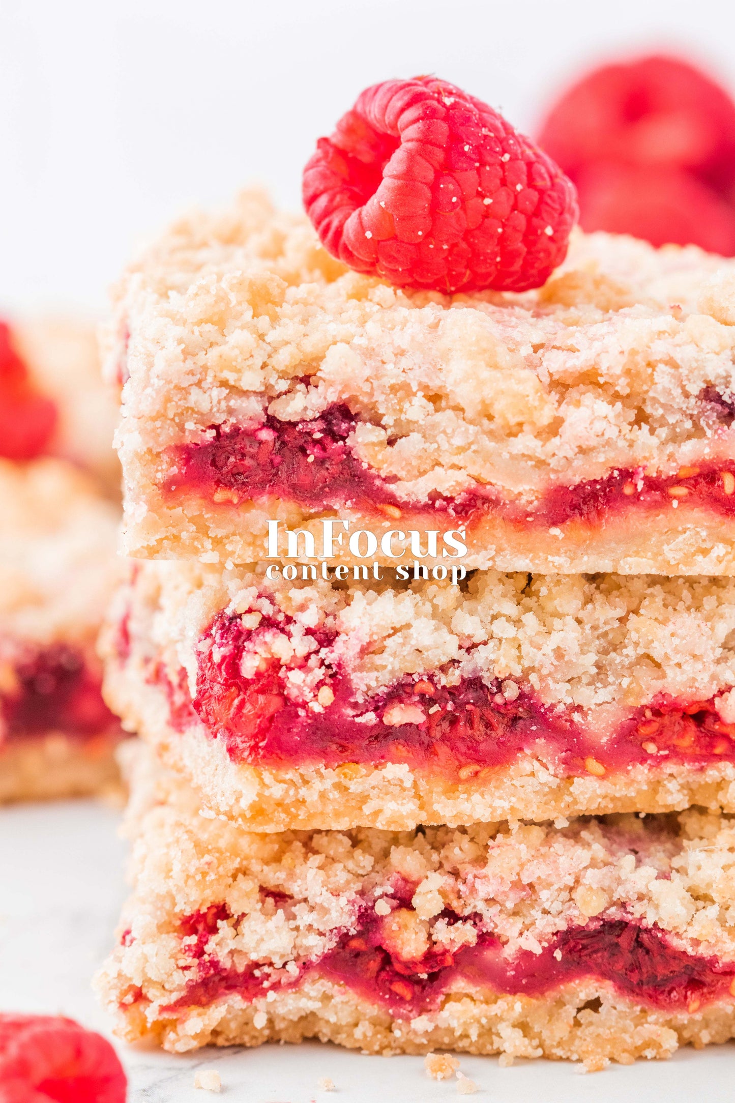 Raspberry Crumble Bars- Exclusive