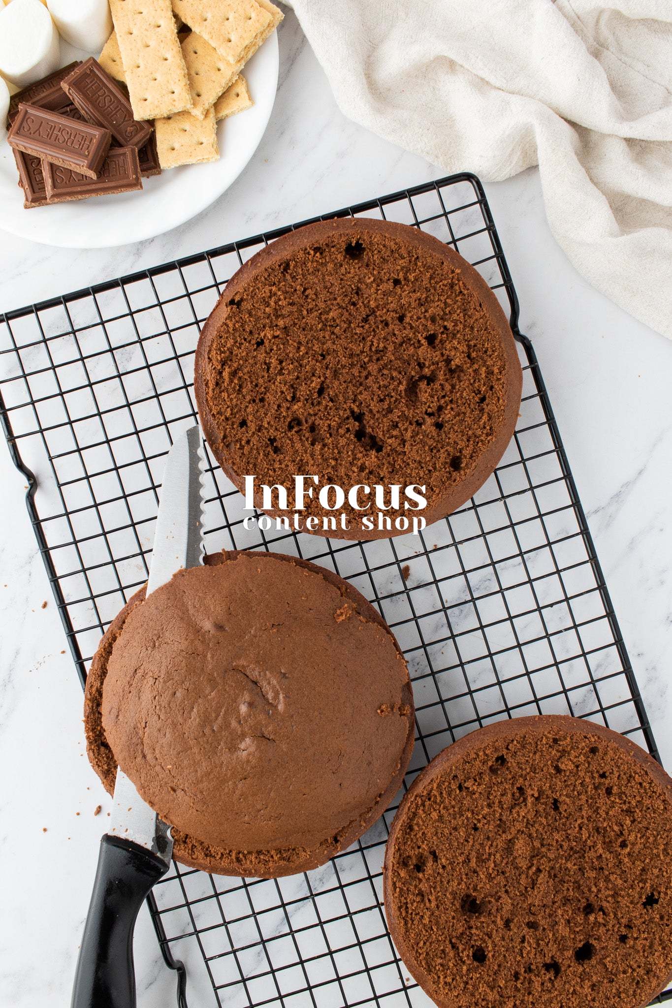S'mores Cake- Semi-Exclusive Set 1