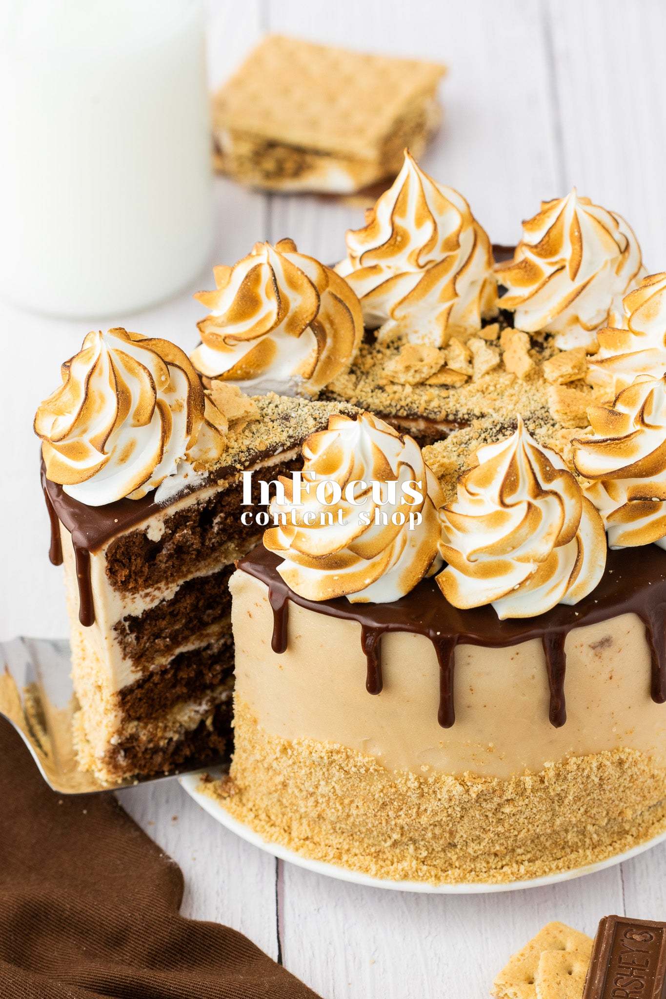 S'mores Cake- Semi-Exclusive Set 2