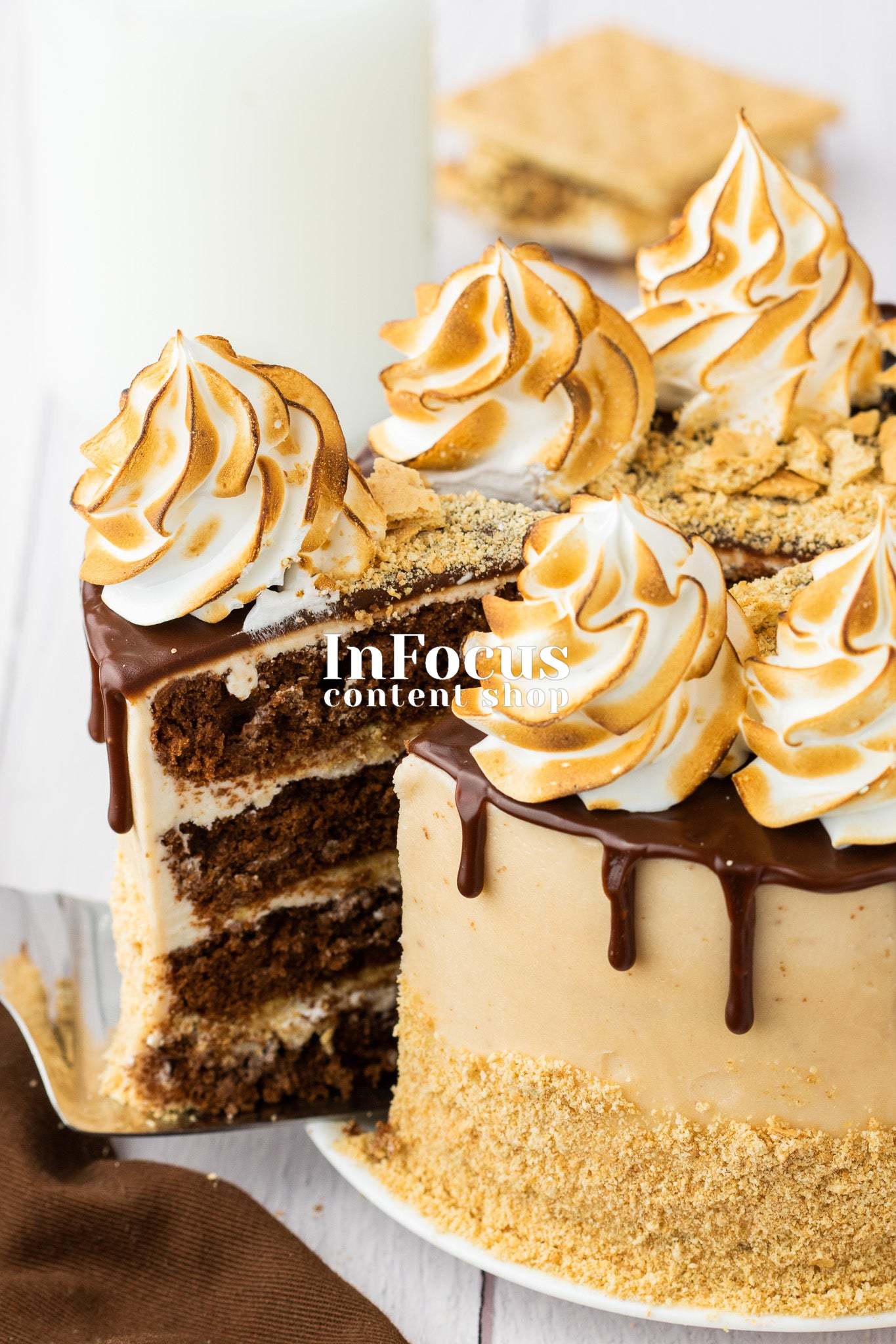 S'mores Cake- Semi-Exclusive Set 2