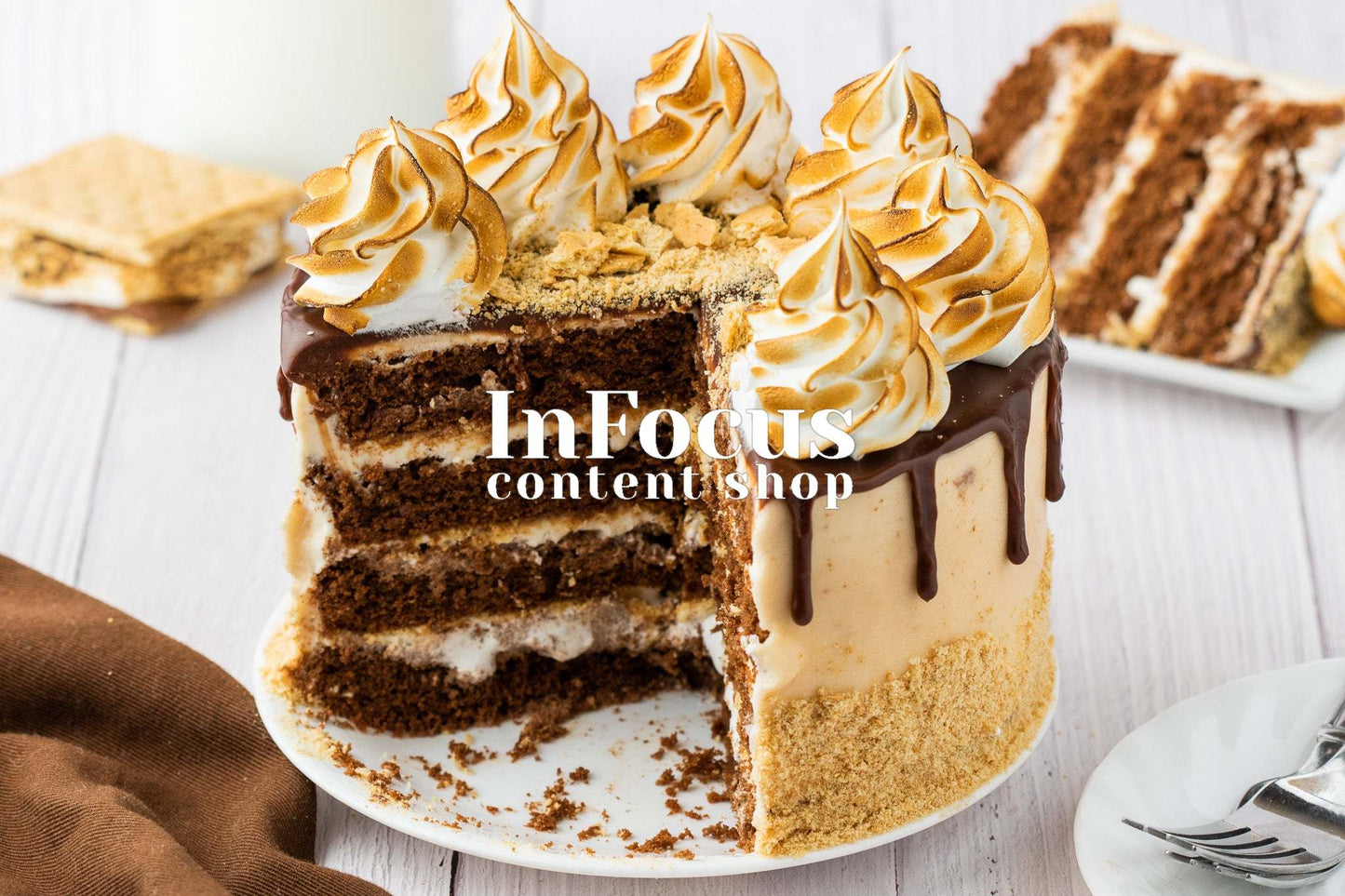 S'mores Cake- Semi-Exclusive Set 2