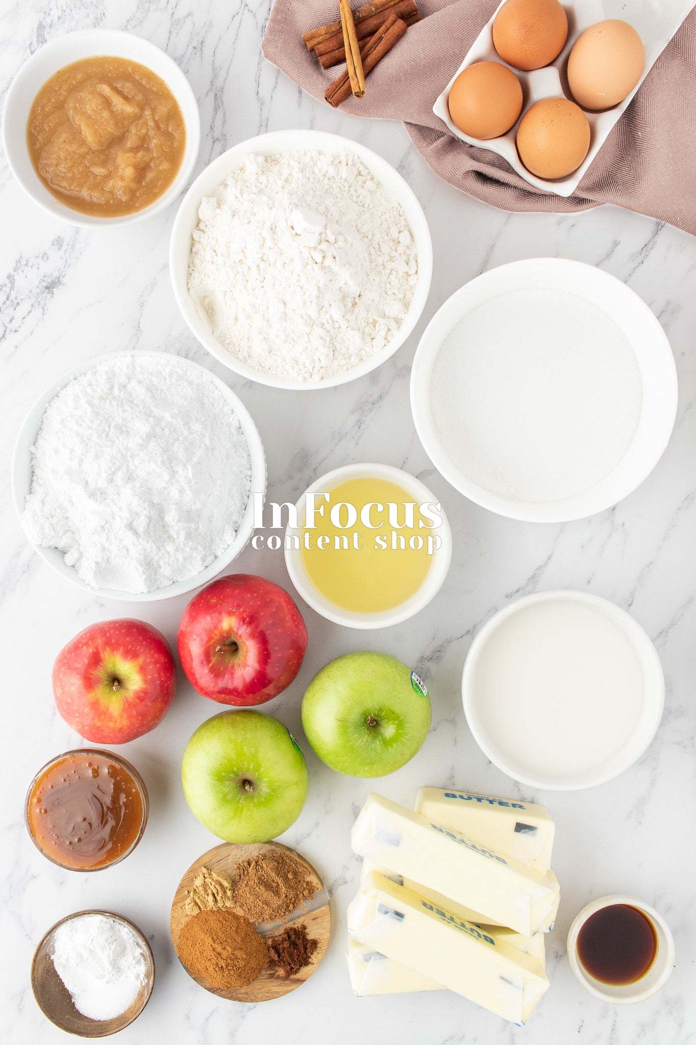 Caramel Apple Spice Cake- Semi-Exclusive Set 1