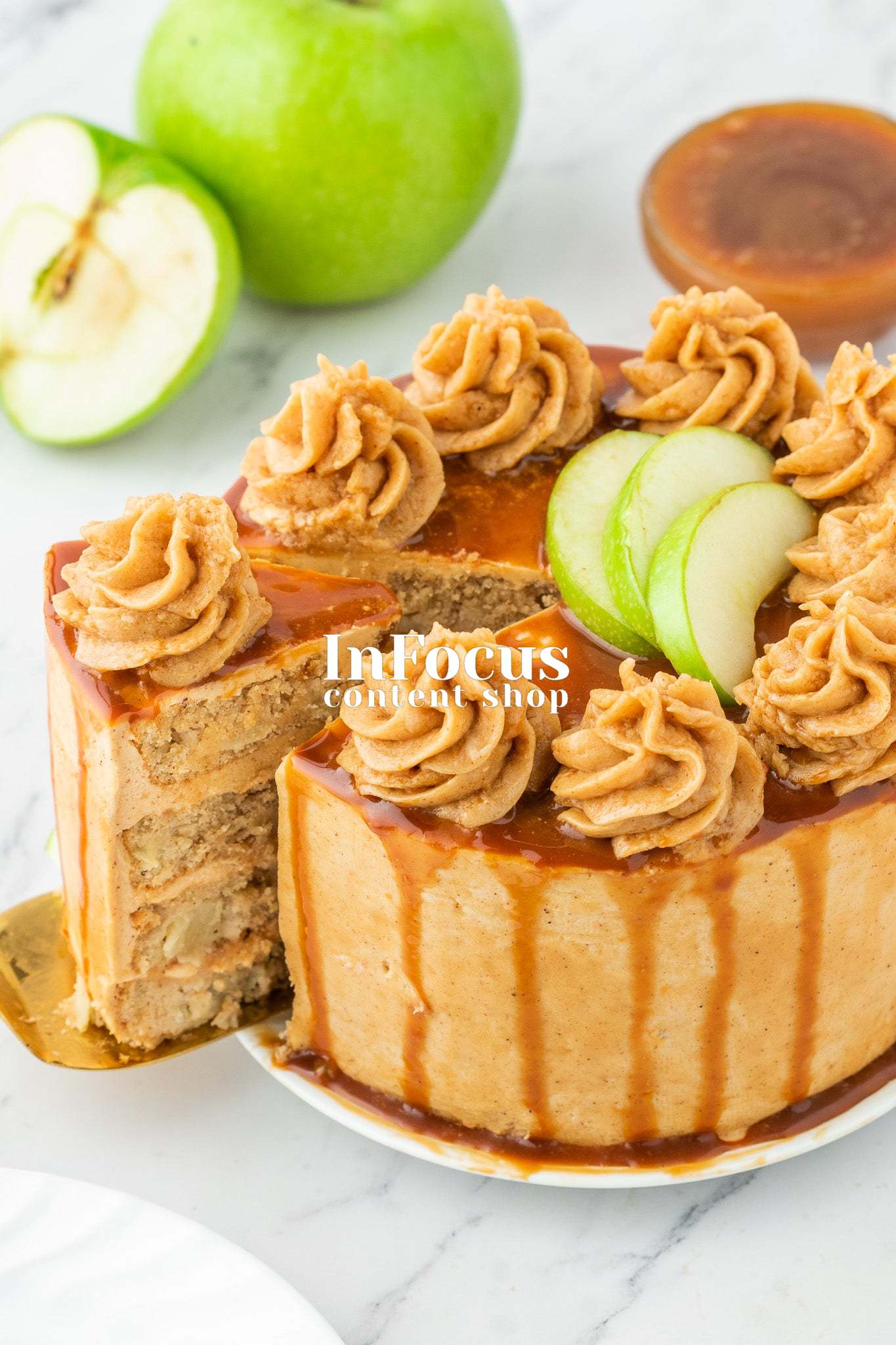 Caramel Apple Spice Cake- Semi-Exclusive Set 1