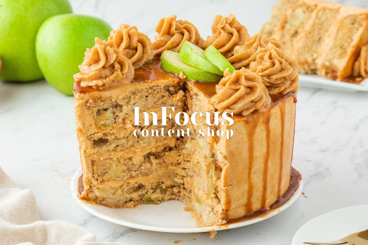 Caramel Apple Spice Cake- Semi-Exclusive Set 1