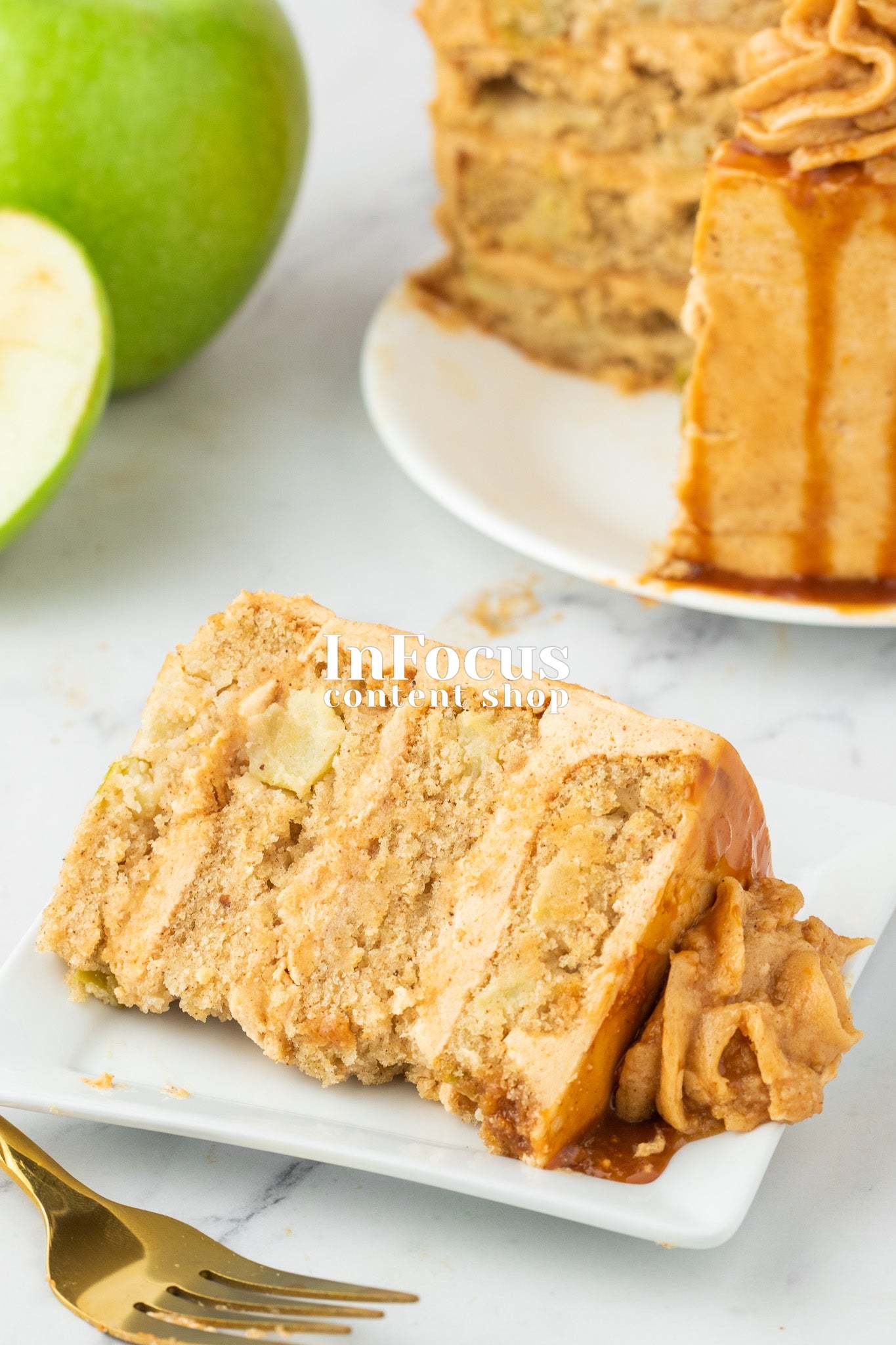 Caramel Apple Spice Cake- Semi-Exclusive Set 1