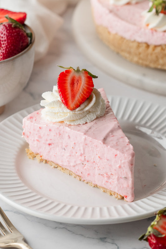 No-Bake Strawberry Cheesecake- Exclusive