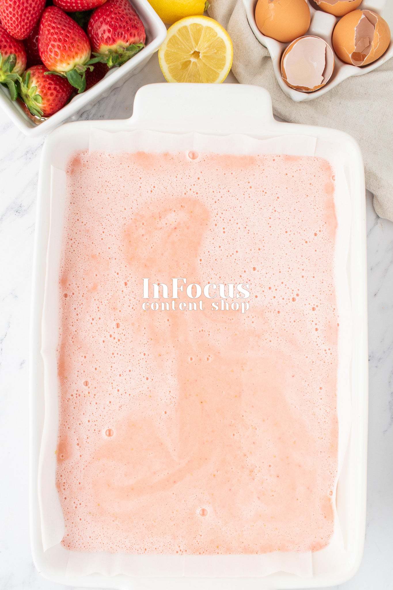 Strawberry Lemonade Bars- Exclusive
