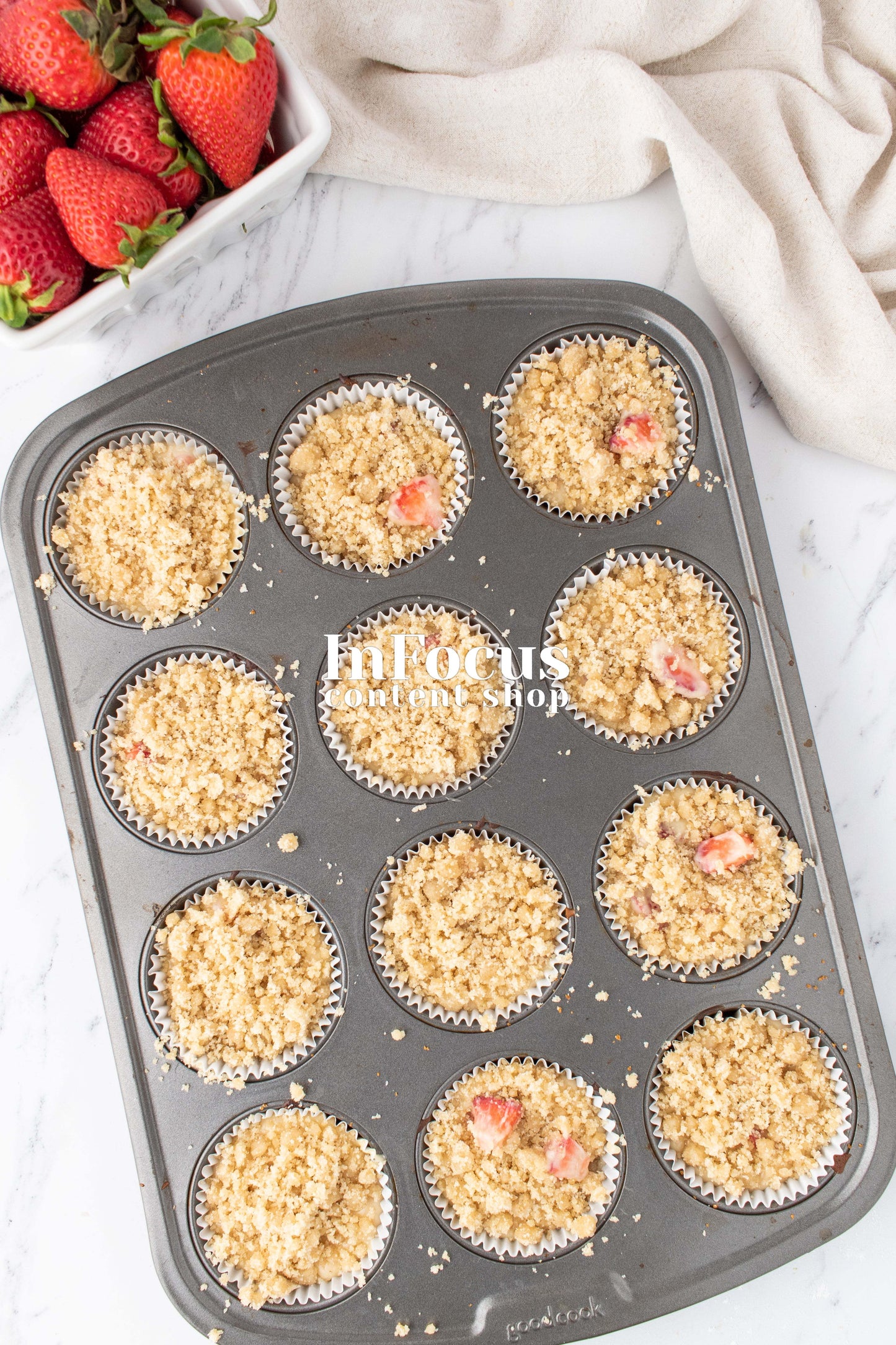 Strawberry Muffins- Exclusive