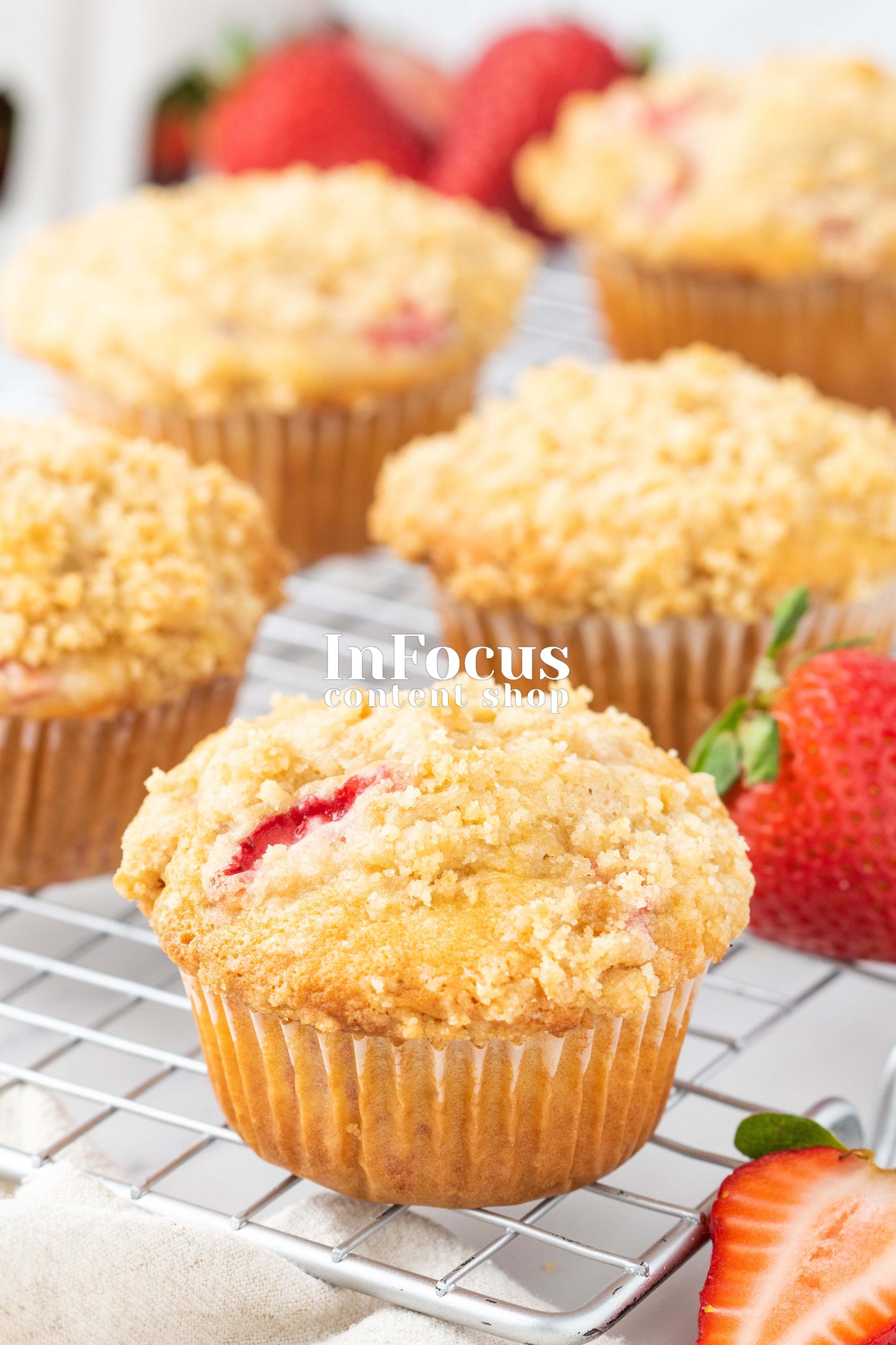 Strawberry Muffins- Exclusive
