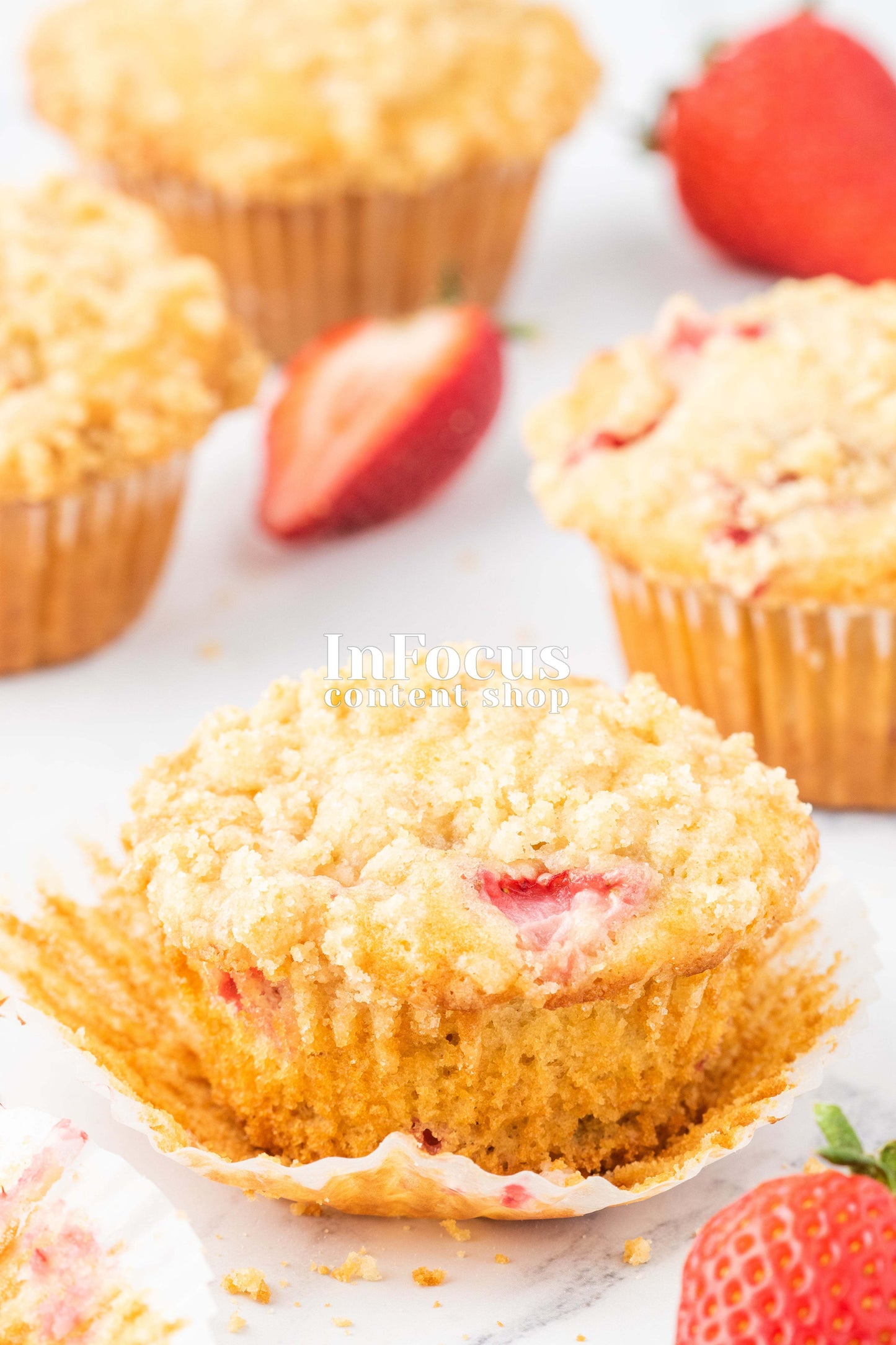 Strawberry Muffins- Exclusive