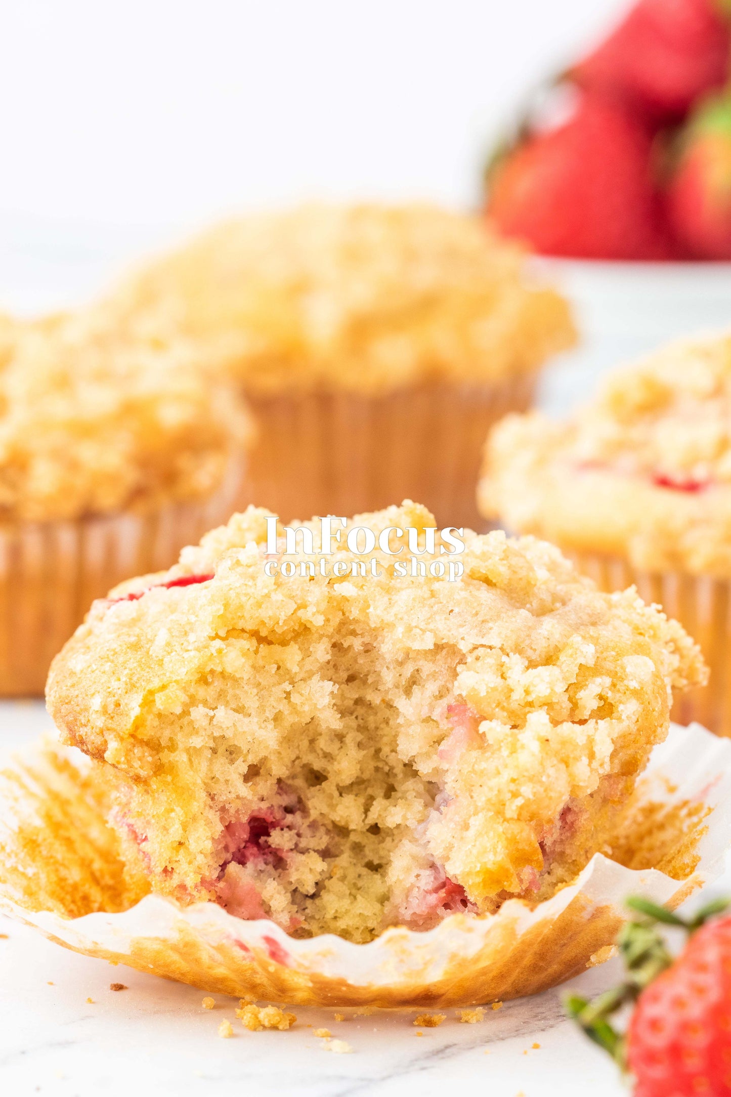 Strawberry Muffins- Exclusive