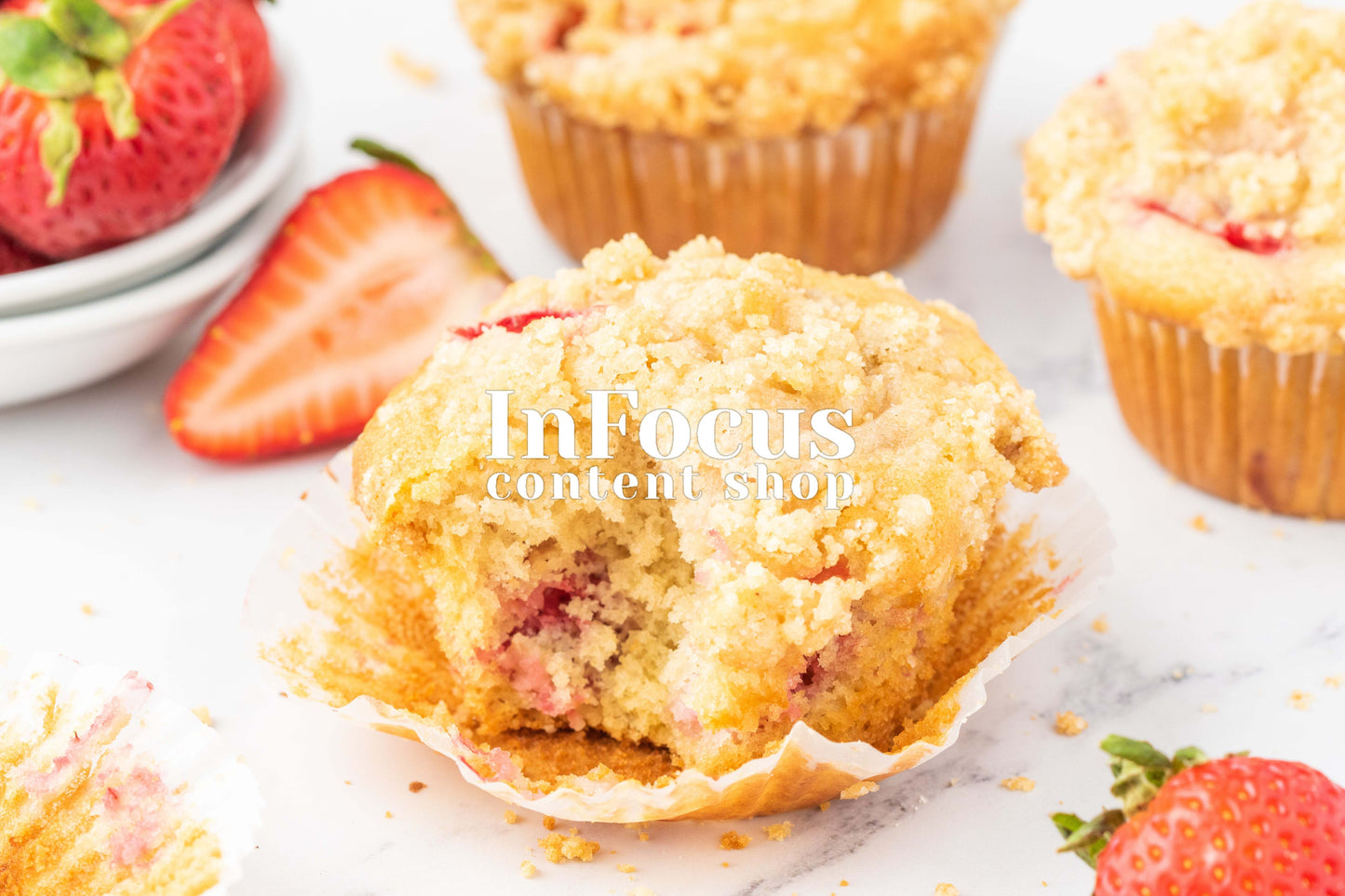 Strawberry Muffins- Exclusive