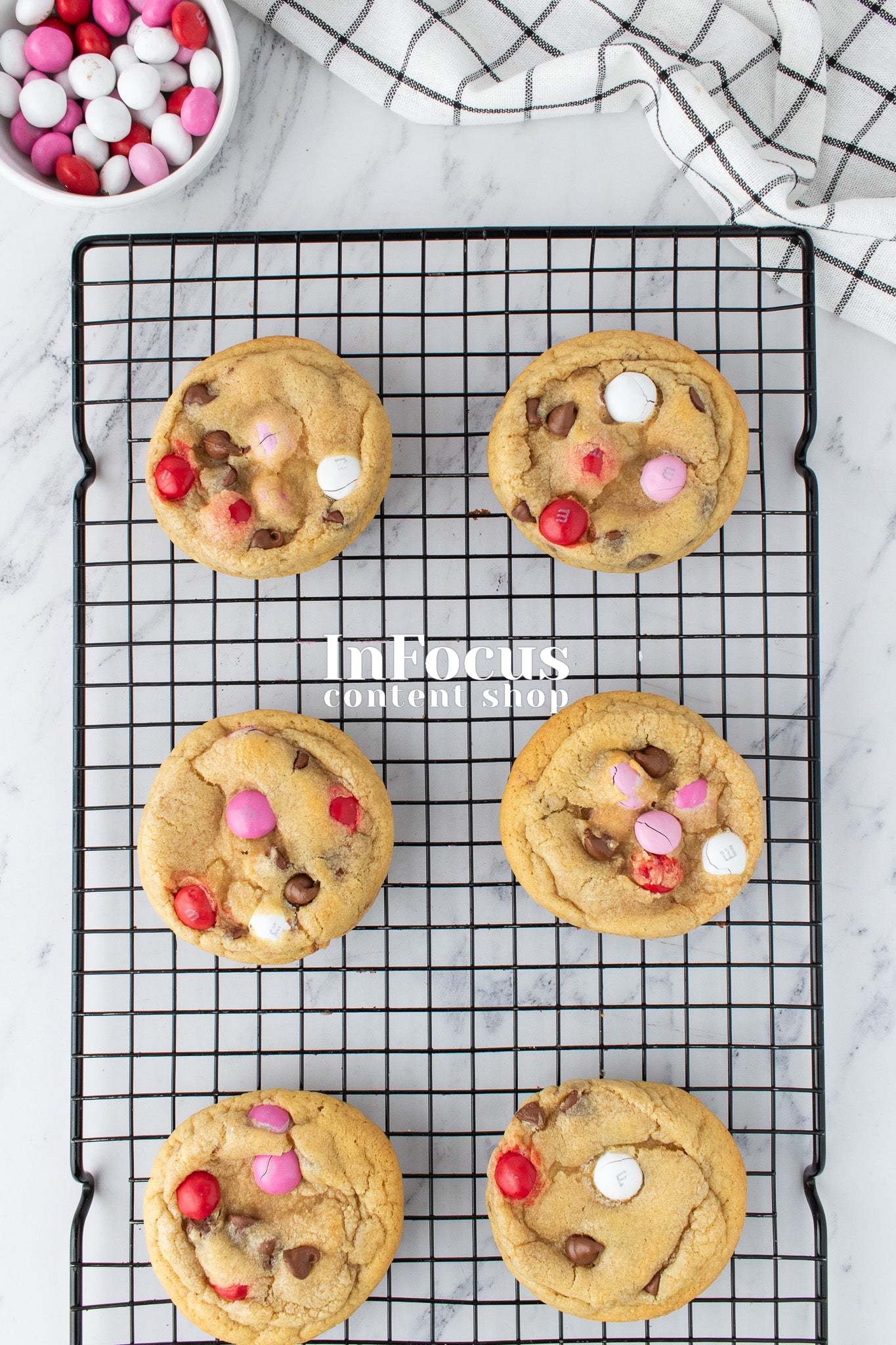 Valentines M&M Cookies- Exclusive