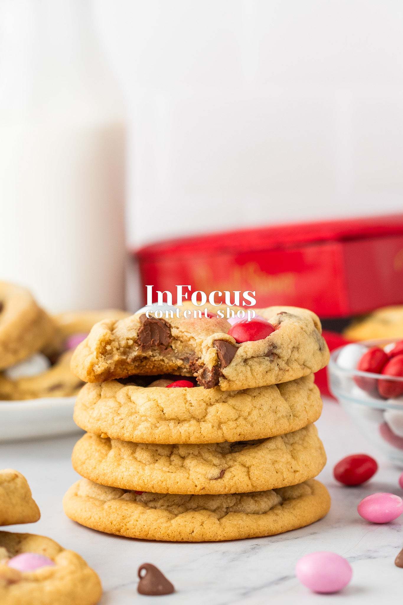 Valentines M&M Cookies- Exclusive