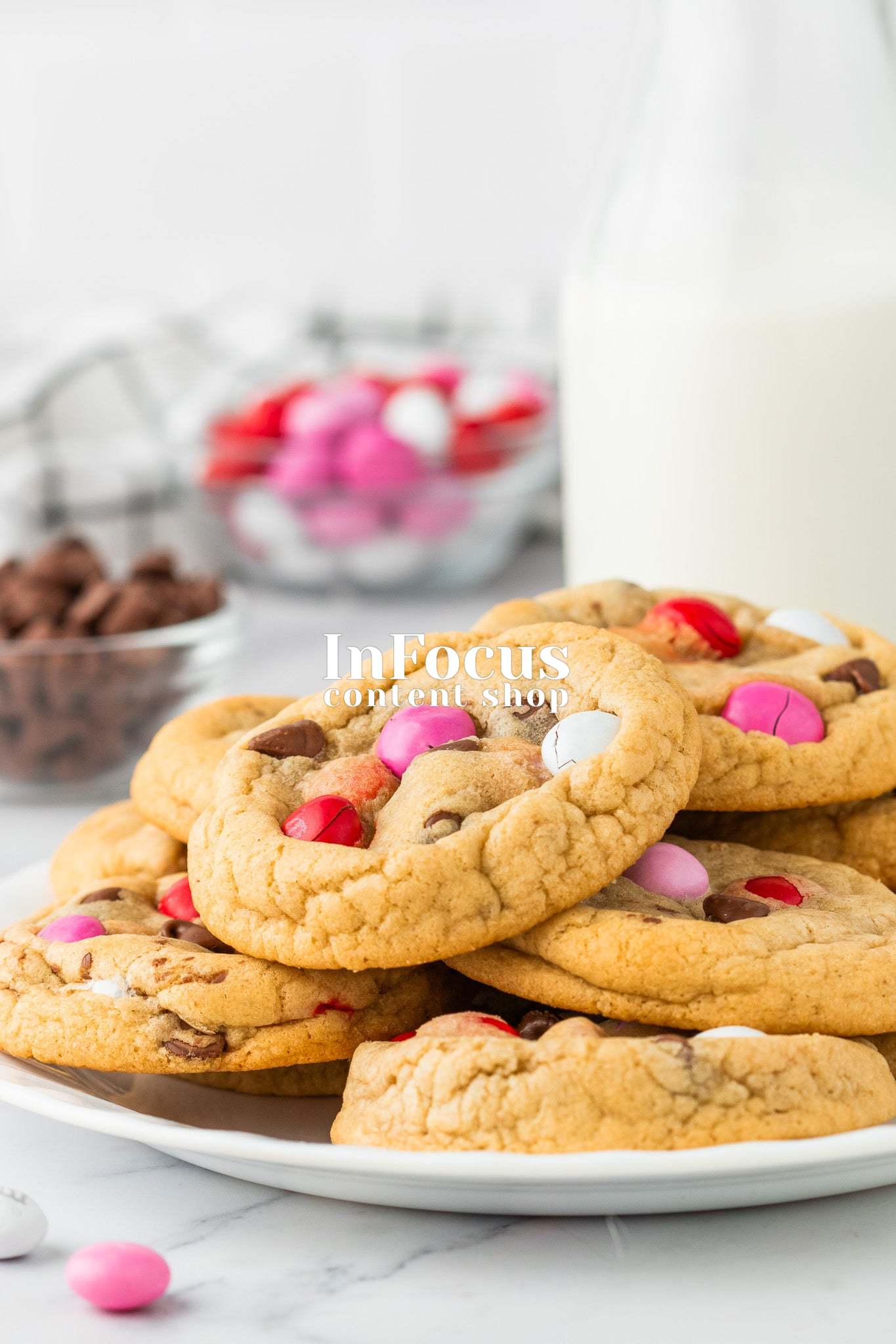 Valentines M&M Cookies- Exclusive