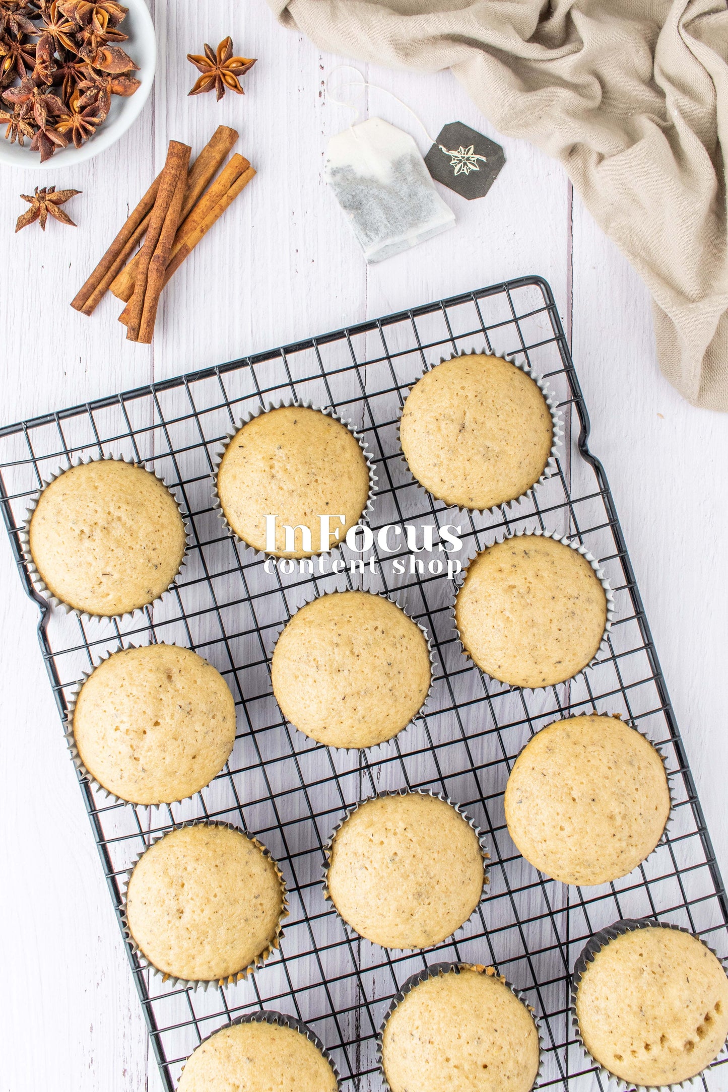 Chai Latte Cupcakes- Exclusive