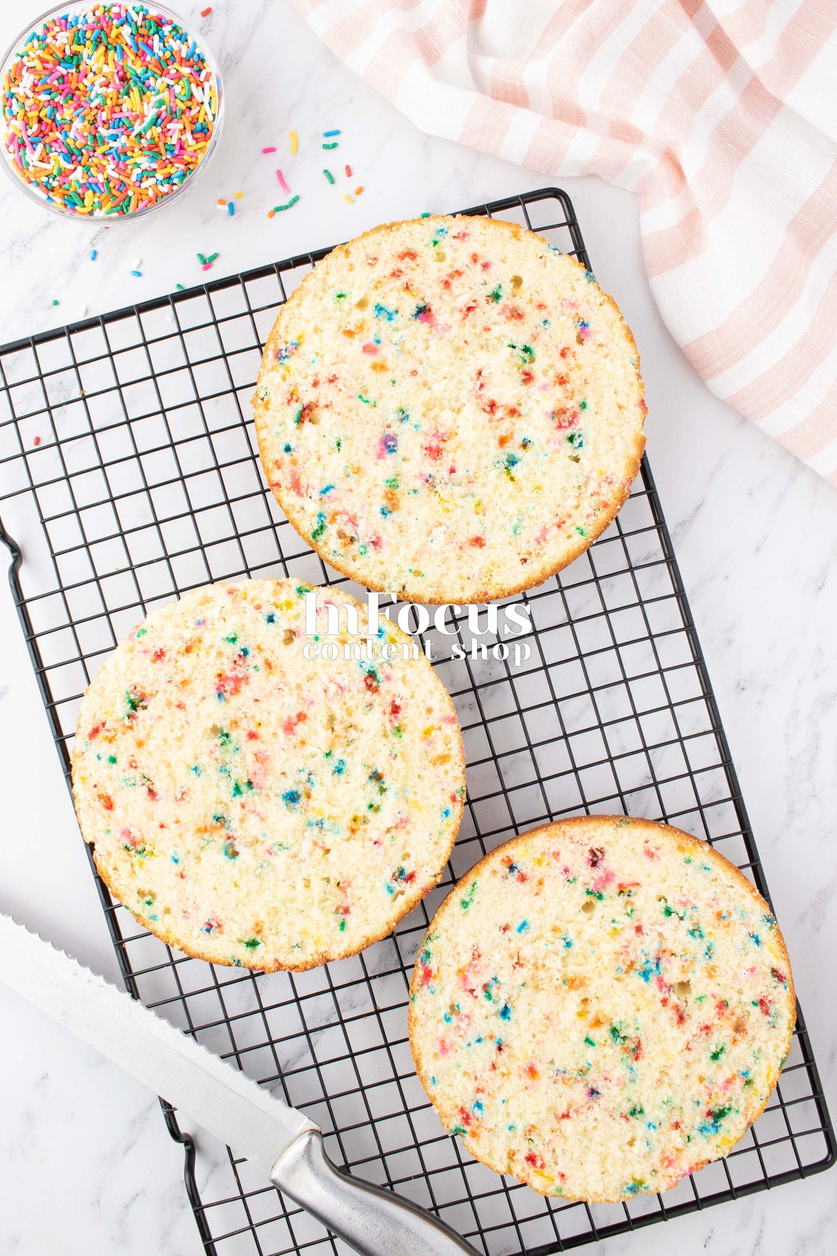Funfetti Layer Cake- Semi-Exclusive Set 1/2