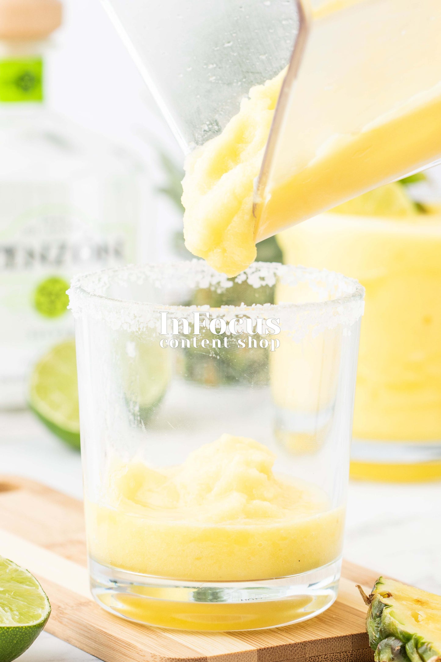 Frozen Pineapple Margaritas- Exclusive