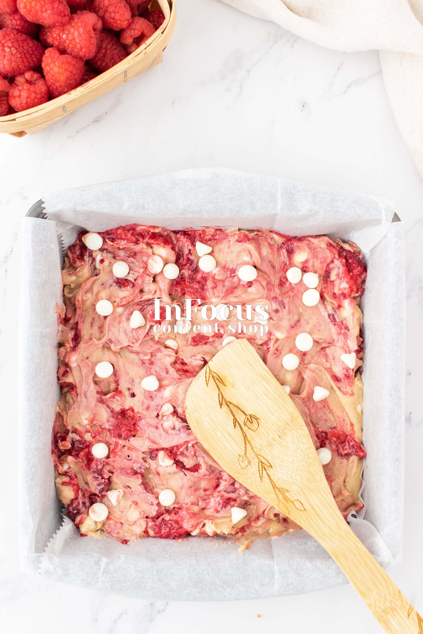 White Chocolate Raspberry Blondies- Exclusive