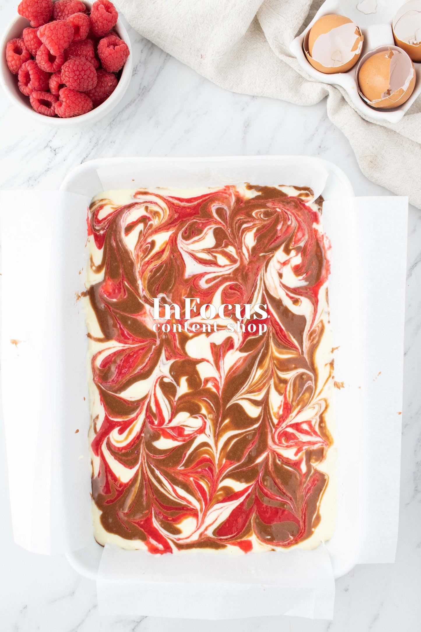 Raspberry Cheesecake Brownies- Semi-Exclusive Set 1/2