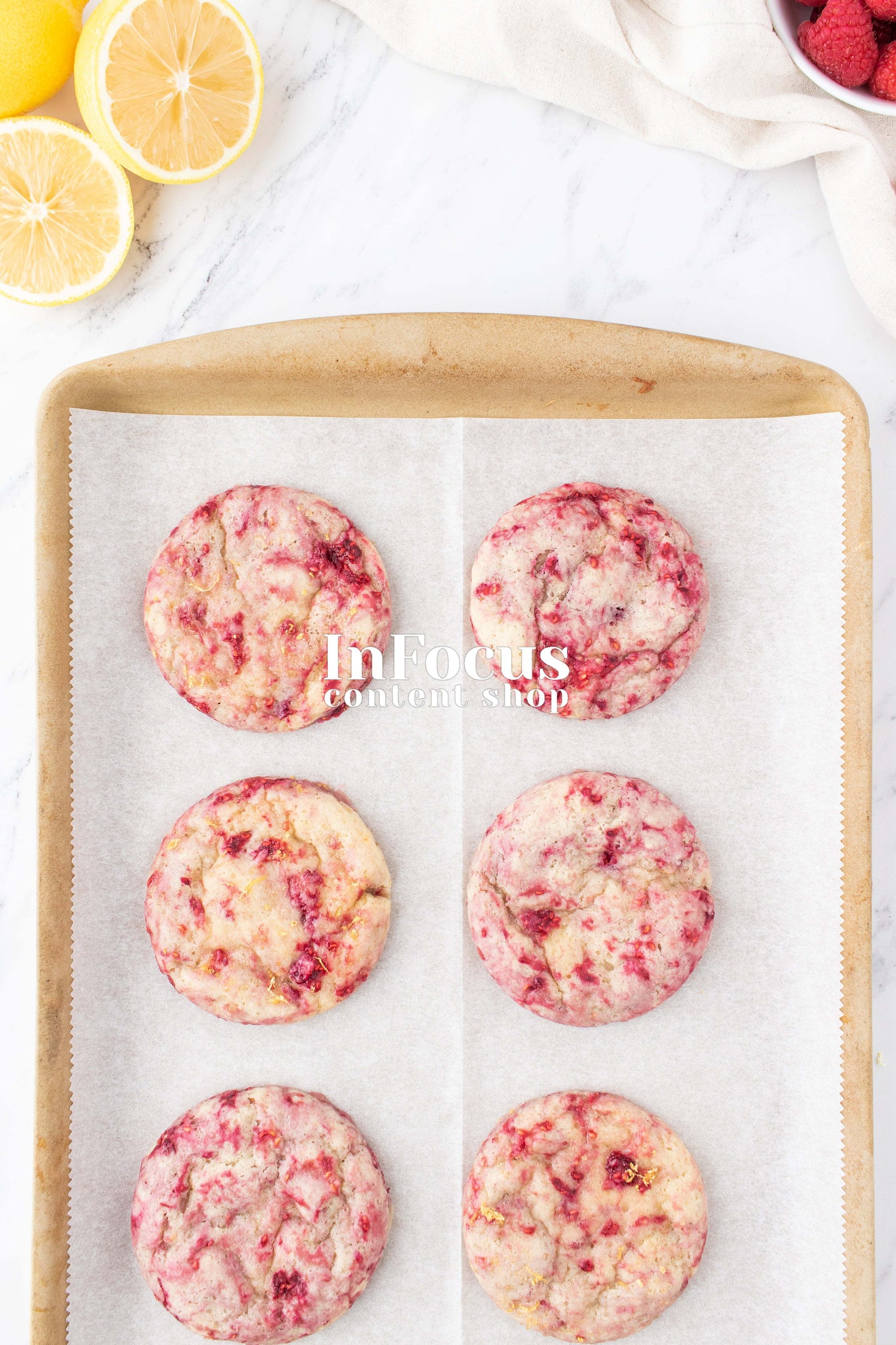 Raspberry Lemonade Cookies- Semi-Exclusive Set 1