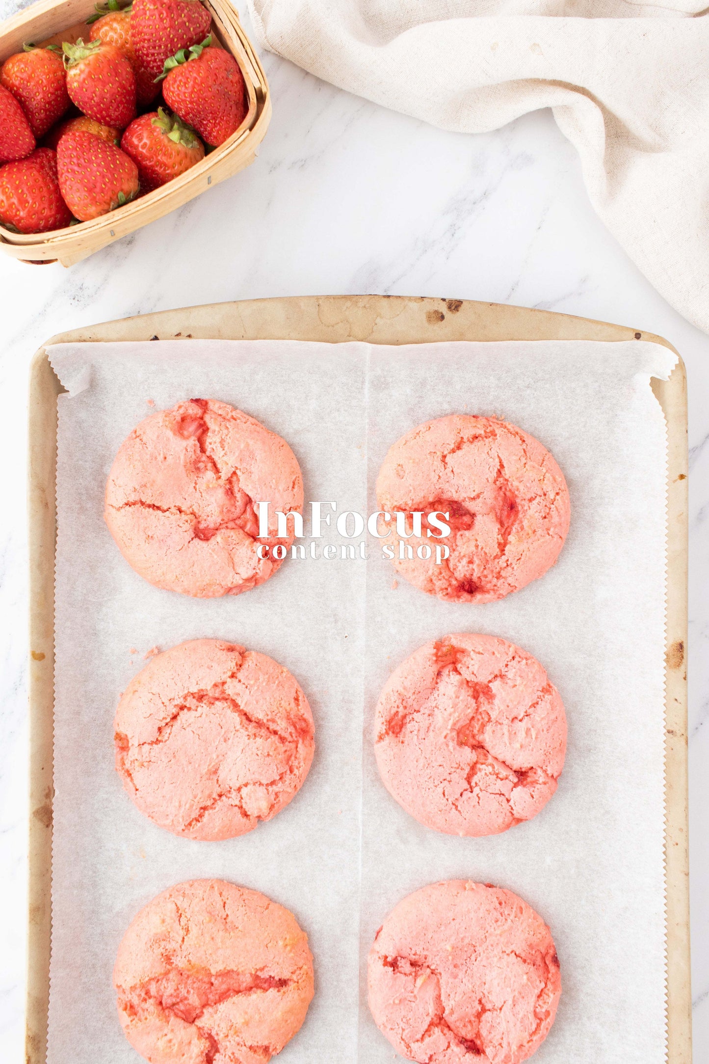 Strawberry Cheesecake Cookies- Semi-Exclusive Set 1/2
