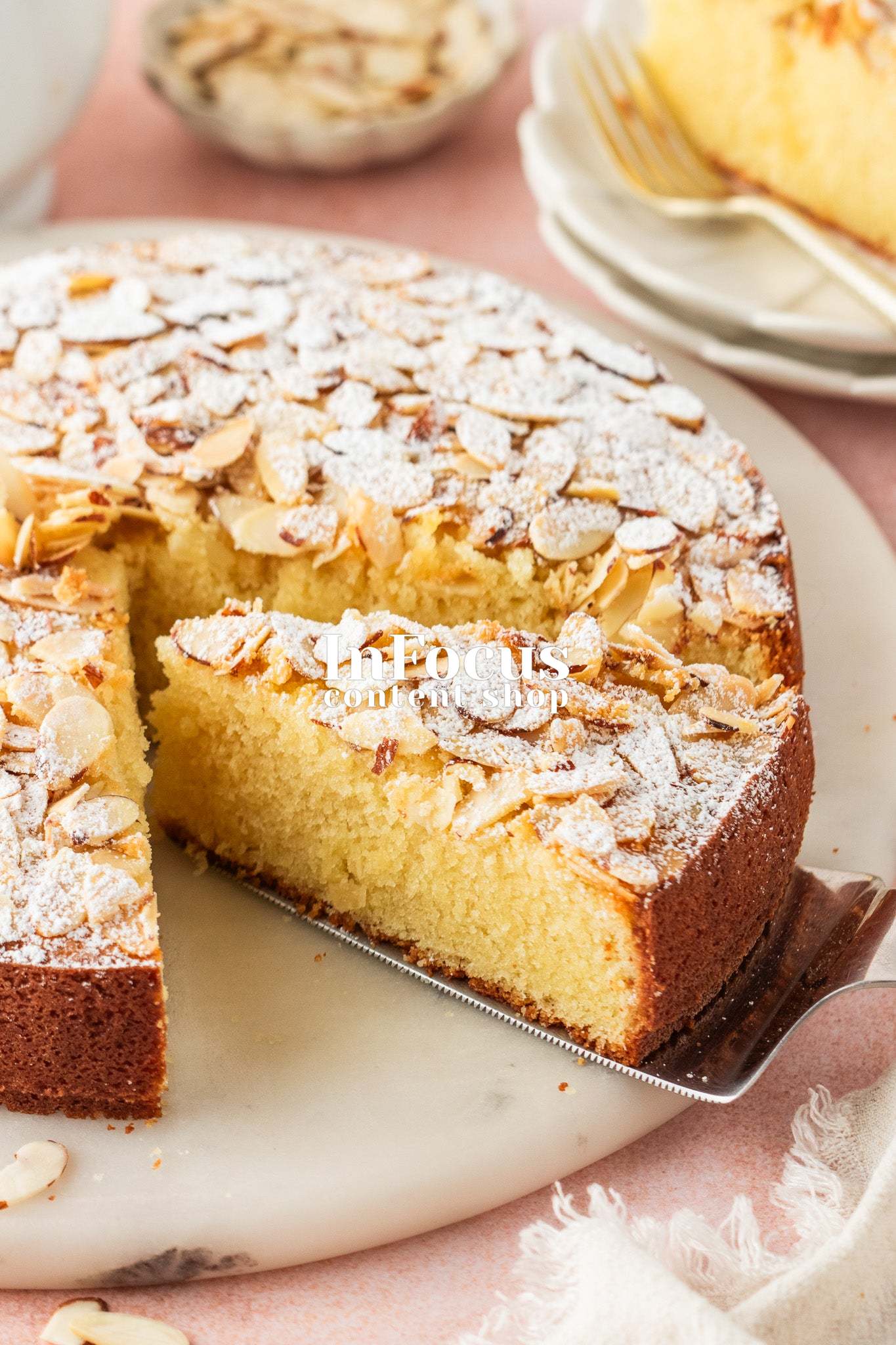 Italian Almond Cake- Exclusive