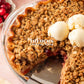 Apple Cranberry Crumble Pie- Exclusive