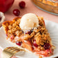 Apple Cranberry Crumble Pie- Exclusive