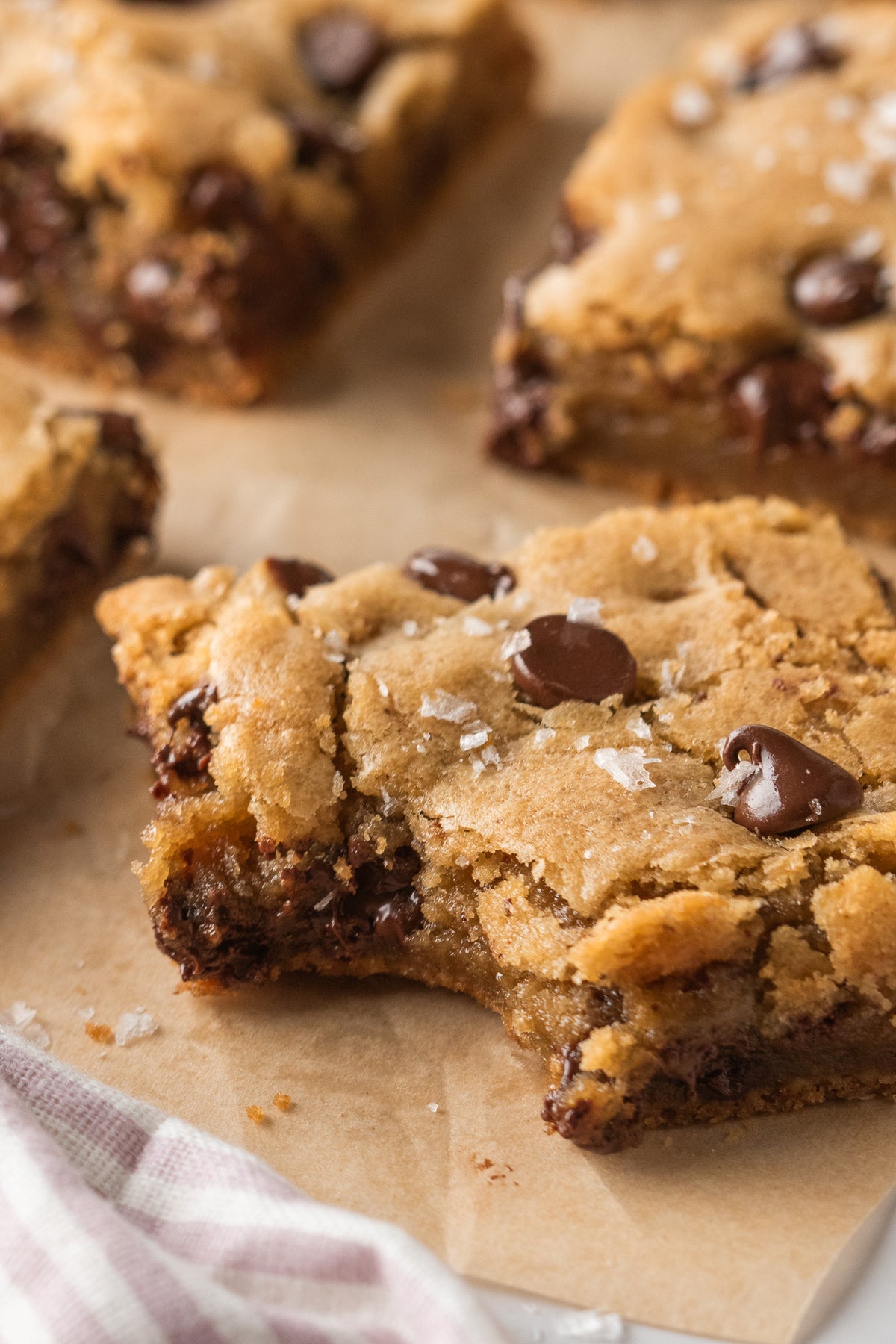 Brown Butter Chocolate Chip Cookie Bars- Exclusive
