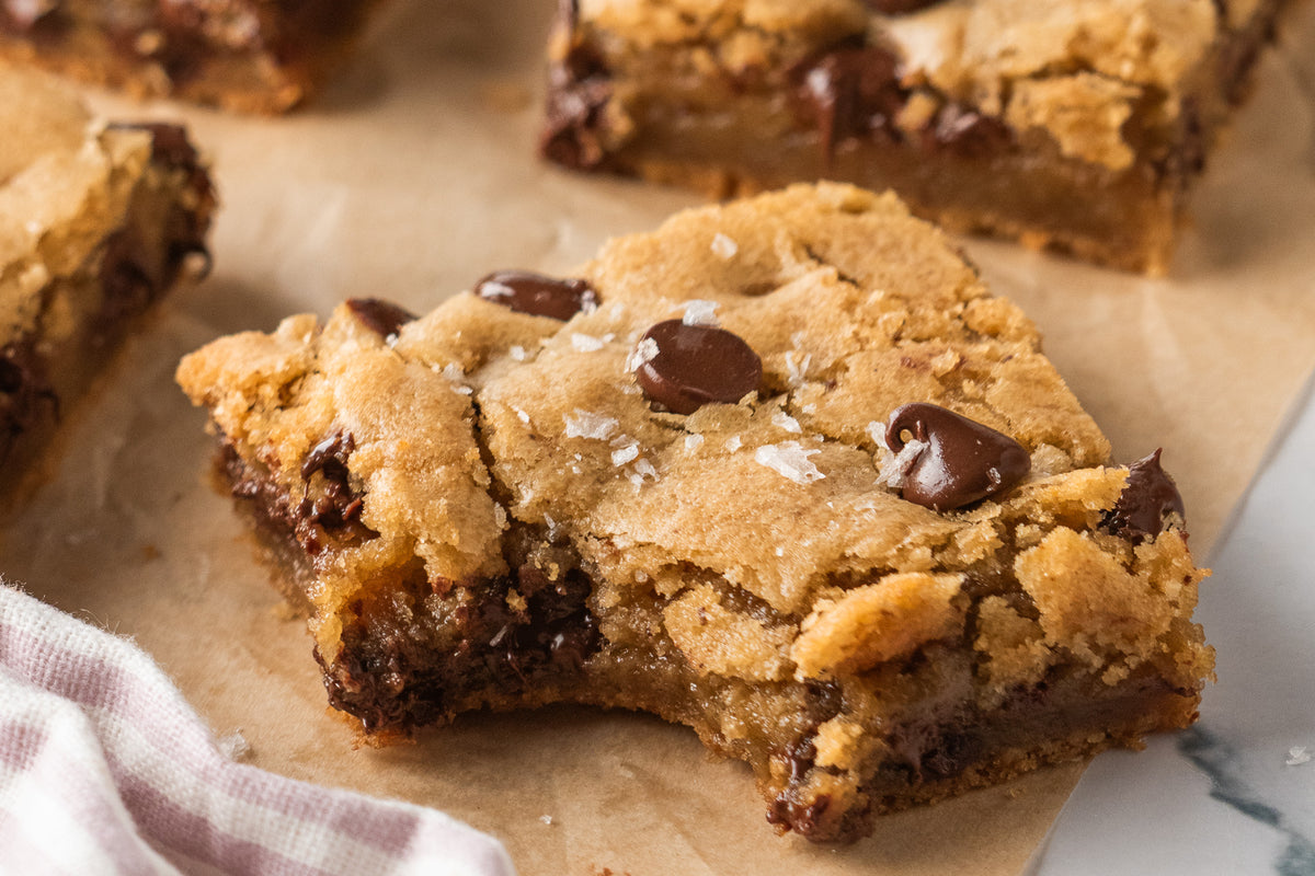 Brown Butter Chocolate Chip Cookie Bars- Exclusive