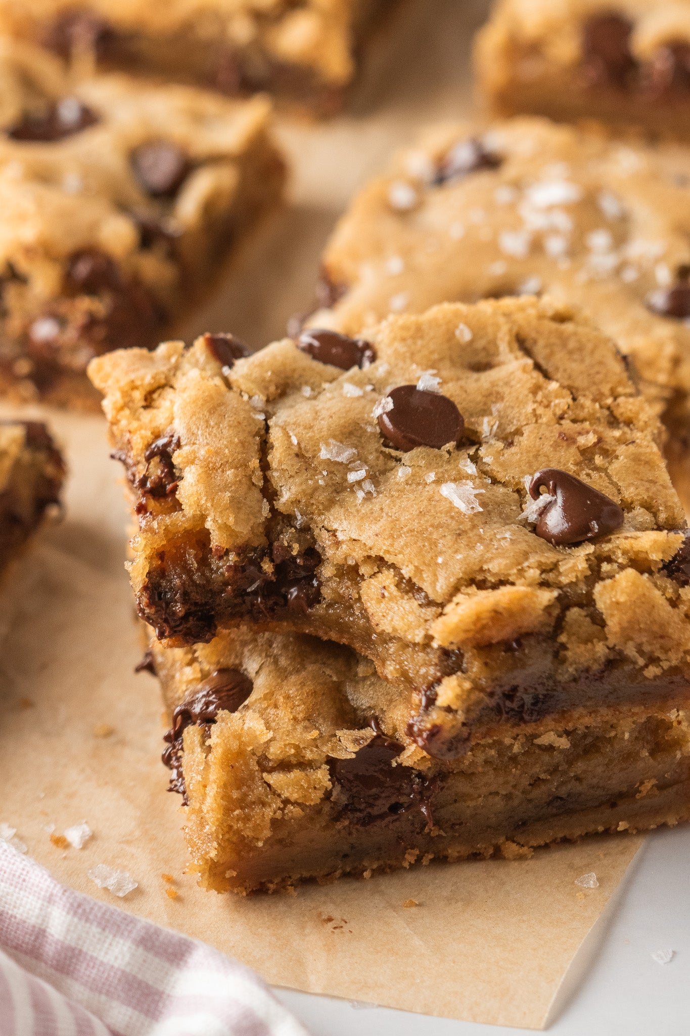 Brown Butter Chocolate Chip Cookie Bars- Exclusive