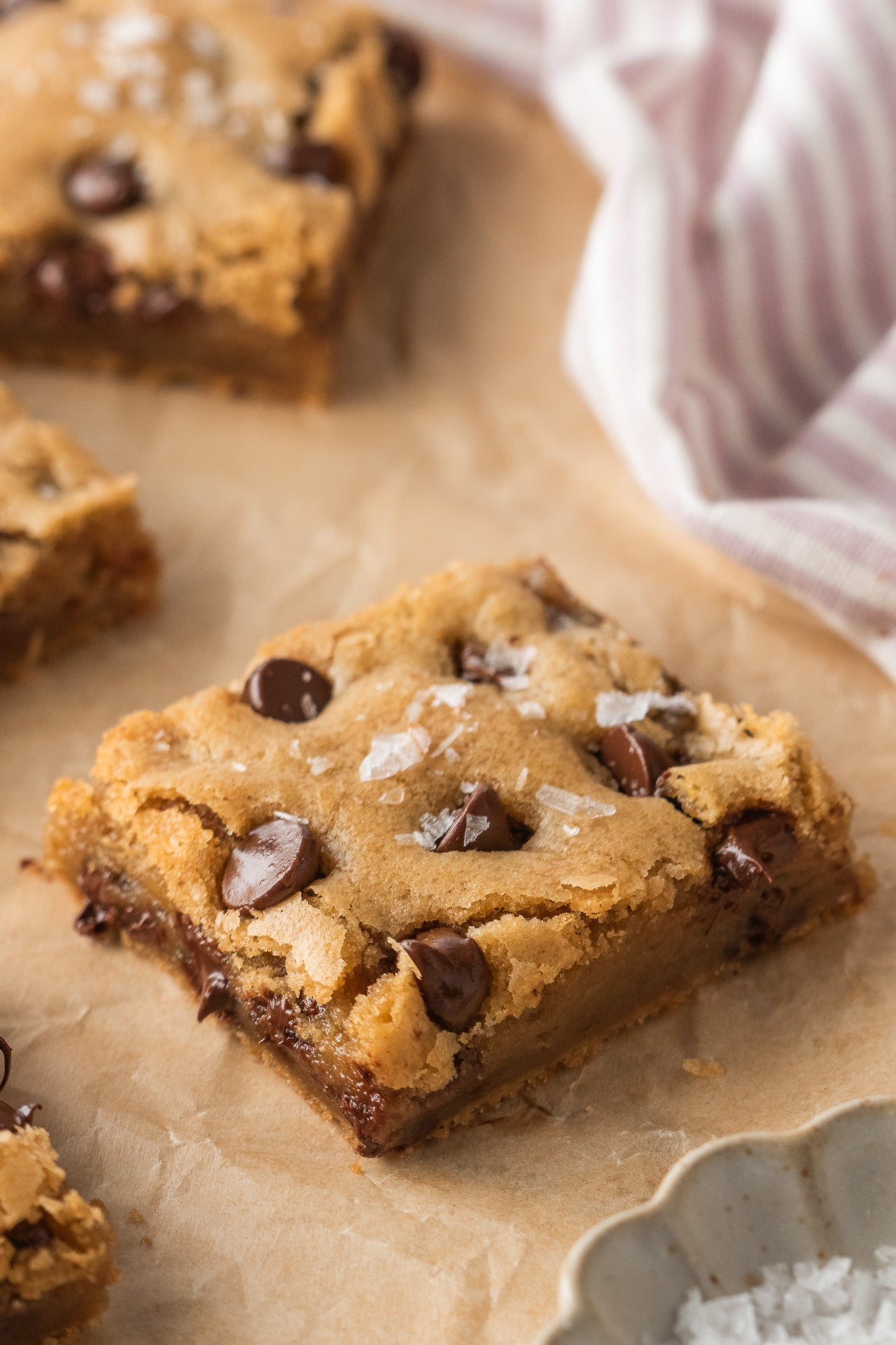 Brown Butter Chocolate Chip Cookie Bars- Exclusive