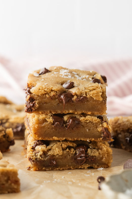 Brown Butter Chocolate Chip Cookie Bars- Exclusive