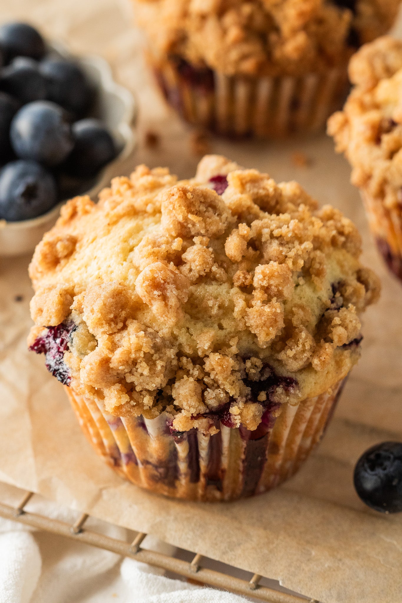 Blueberry Streusel Muffins- Exclusive