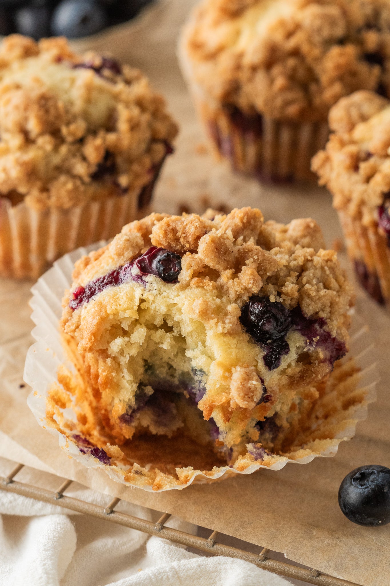 Blueberry Streusel Muffins- Exclusive