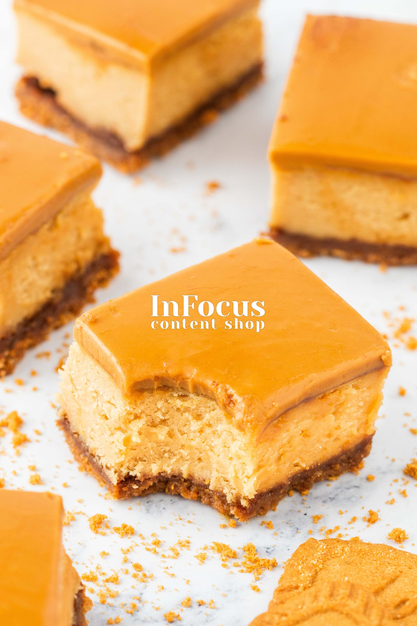 Biscoff Cheesecake Bars- Exclusive
