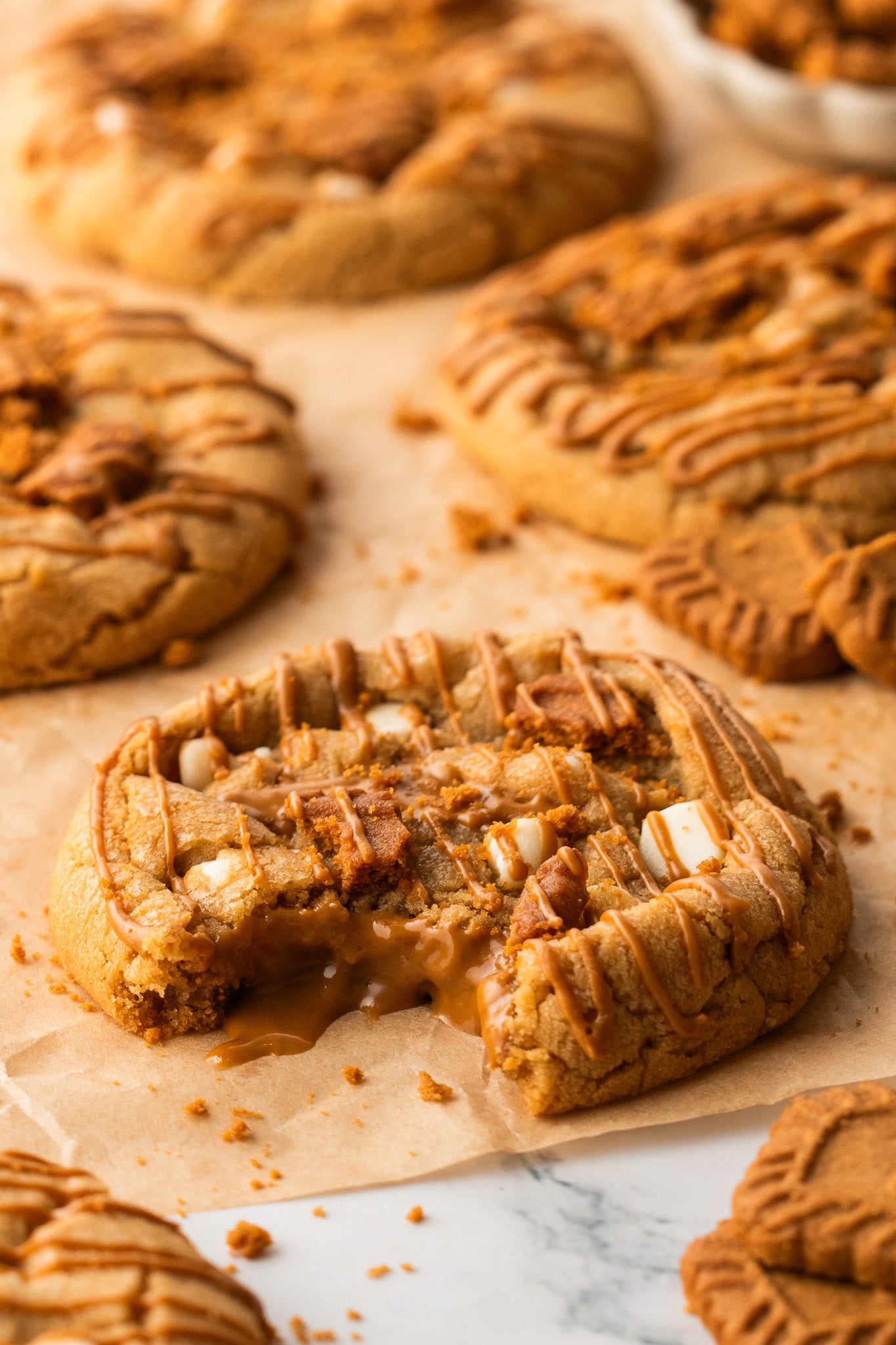 Biscoff Lava / Biscoff Stuffed Cookies- Exclusive