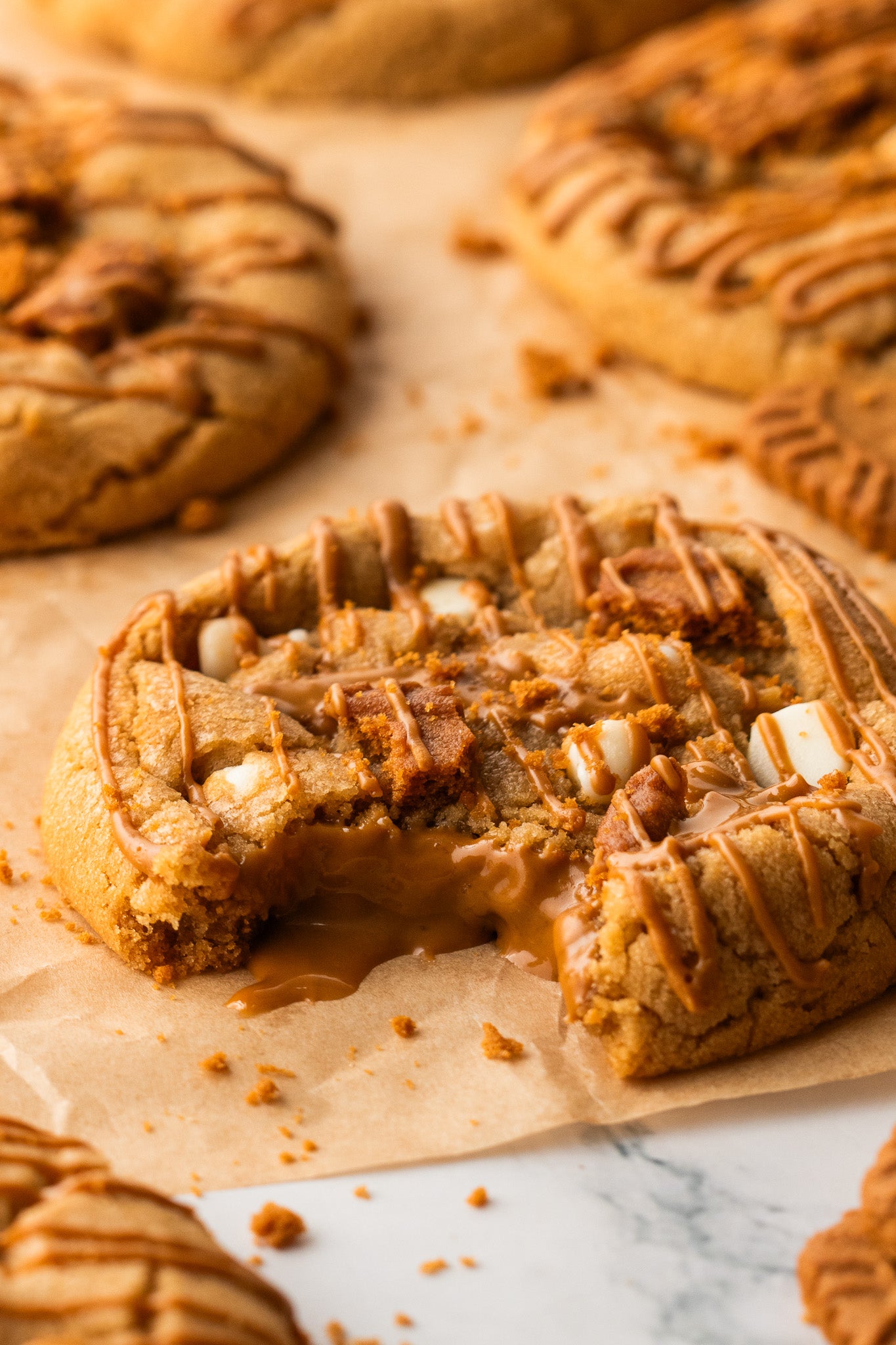Biscoff Lava / Biscoff Stuffed Cookies- Exclusive