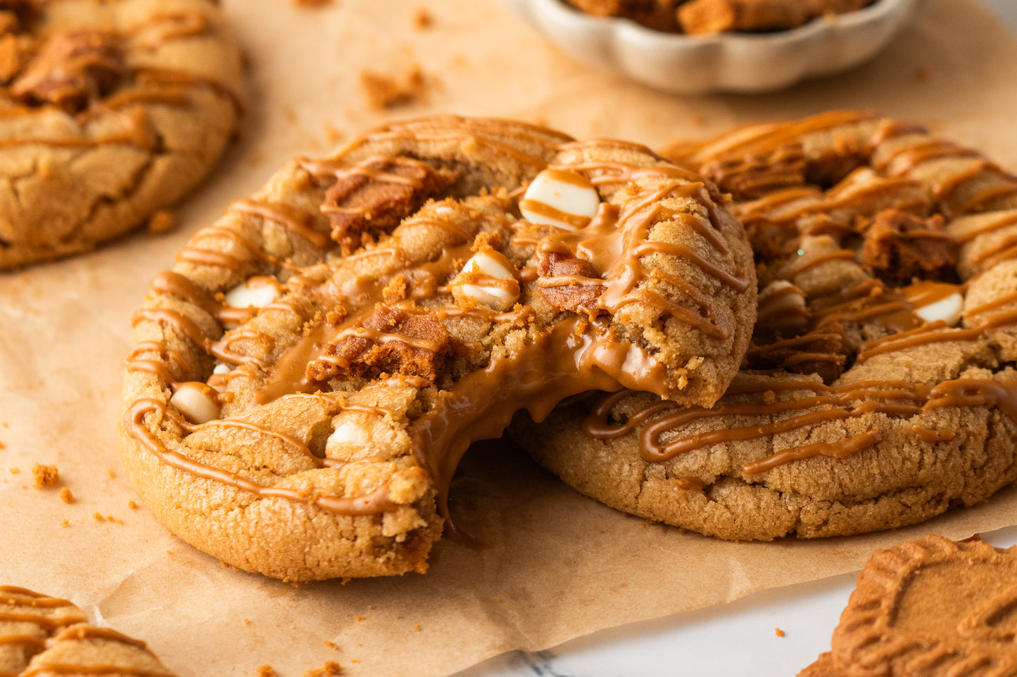 Biscoff Lava / Biscoff Stuffed Cookies- Exclusive
