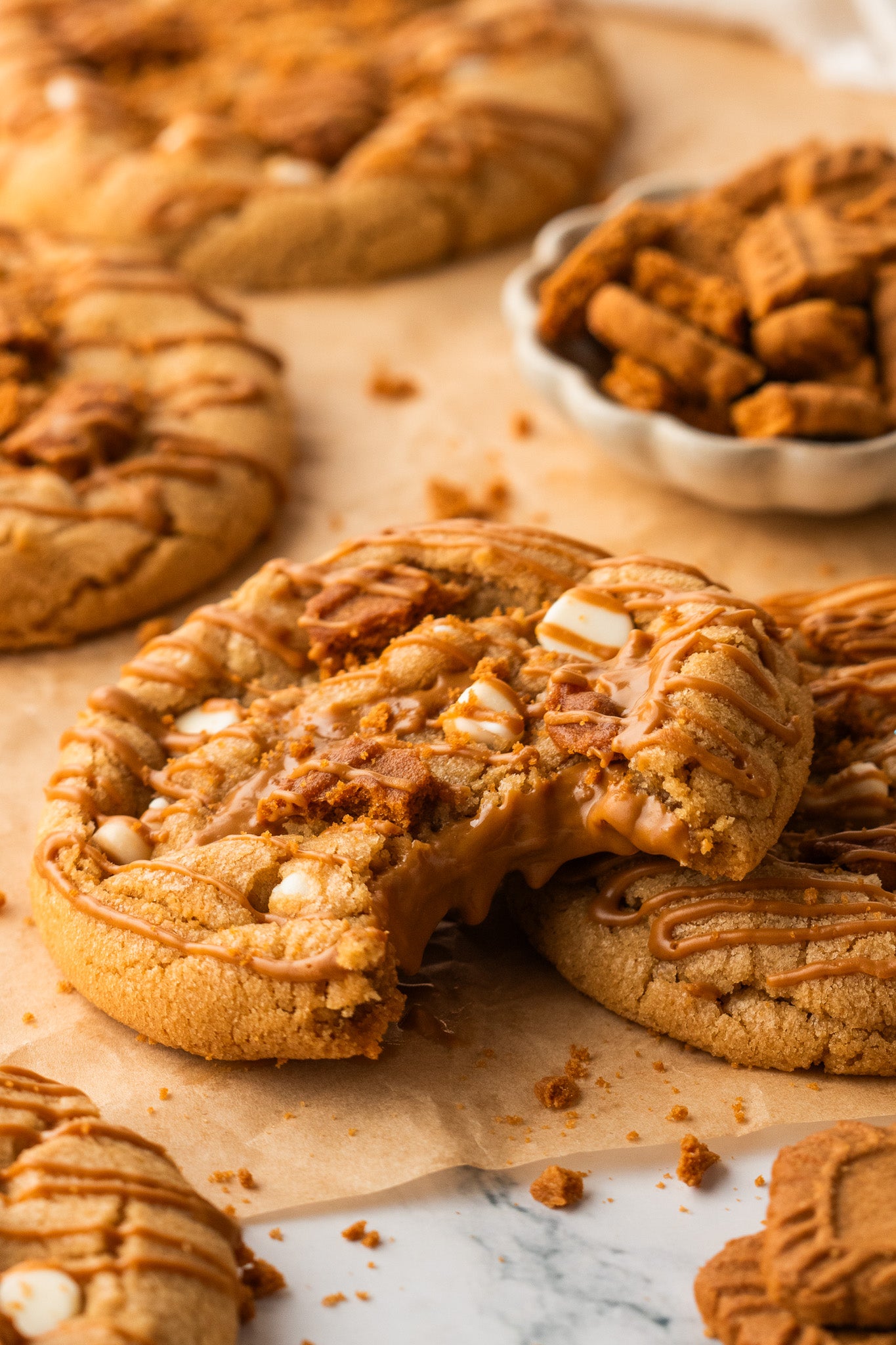 Biscoff Lava / Biscoff Stuffed Cookies- Exclusive