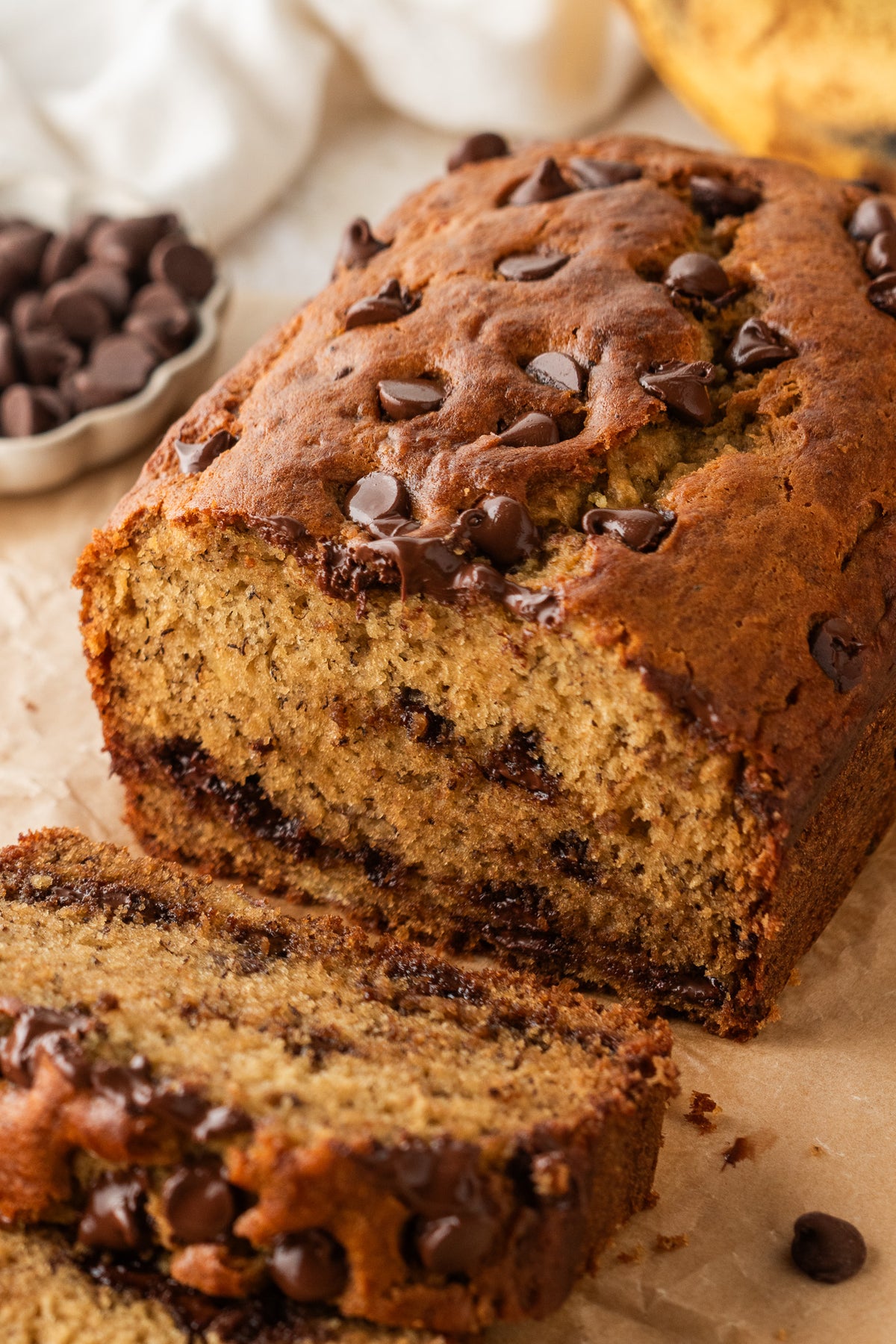 Brown Butter Chocolate Chip Banana Bread- Exclusive