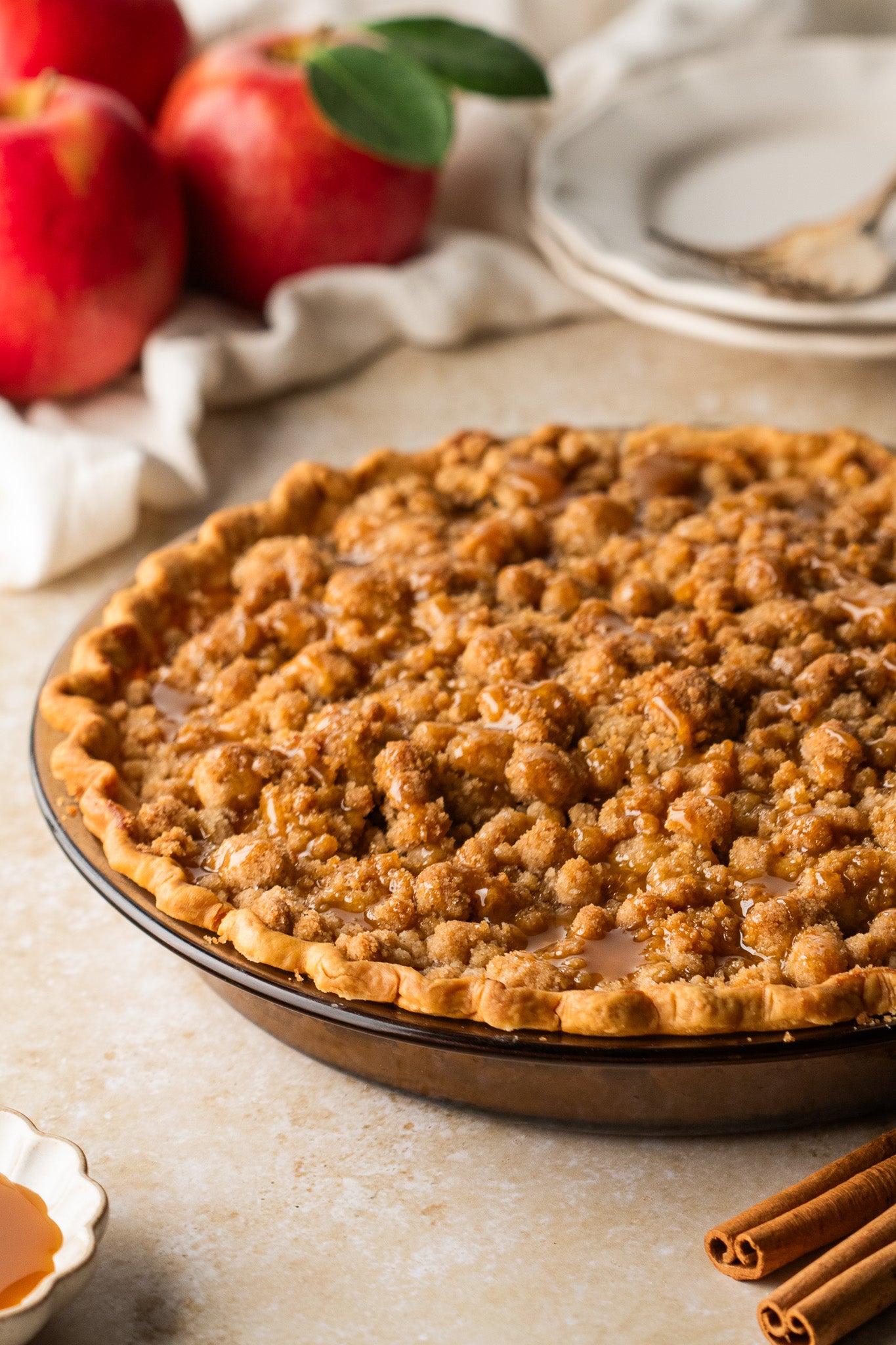 Dutch Caramel Apple Pie- Exclusive