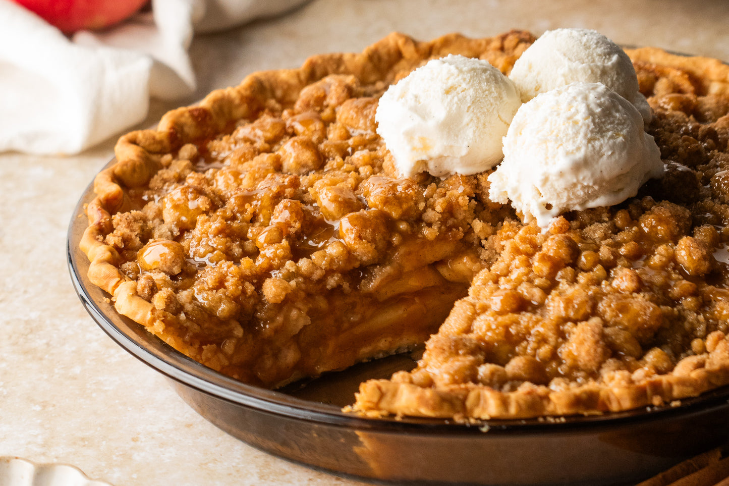 Dutch Caramel Apple Pie- Exclusive