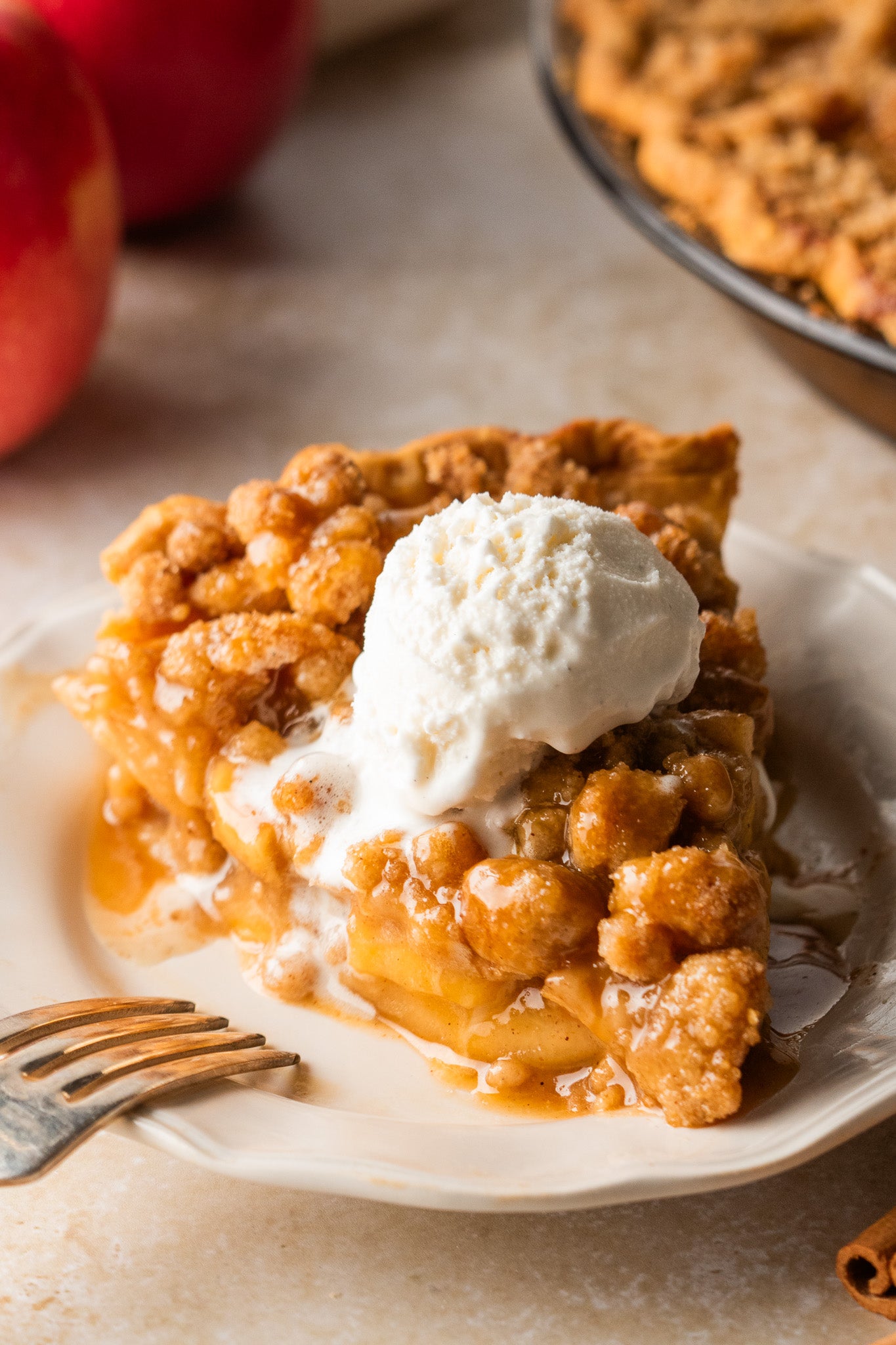 Dutch Caramel Apple Pie- Exclusive