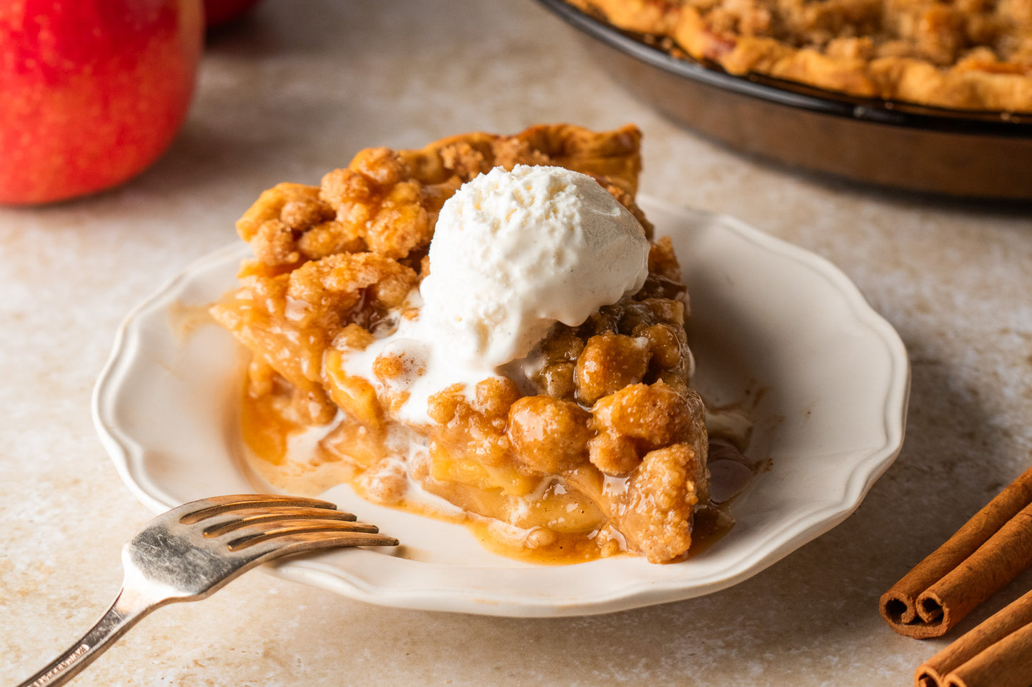 Dutch Caramel Apple Pie- Exclusive