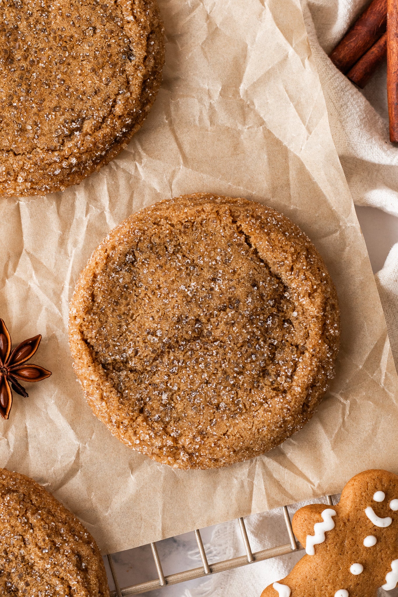Chewy Gingerbread Cookies- Exclusive